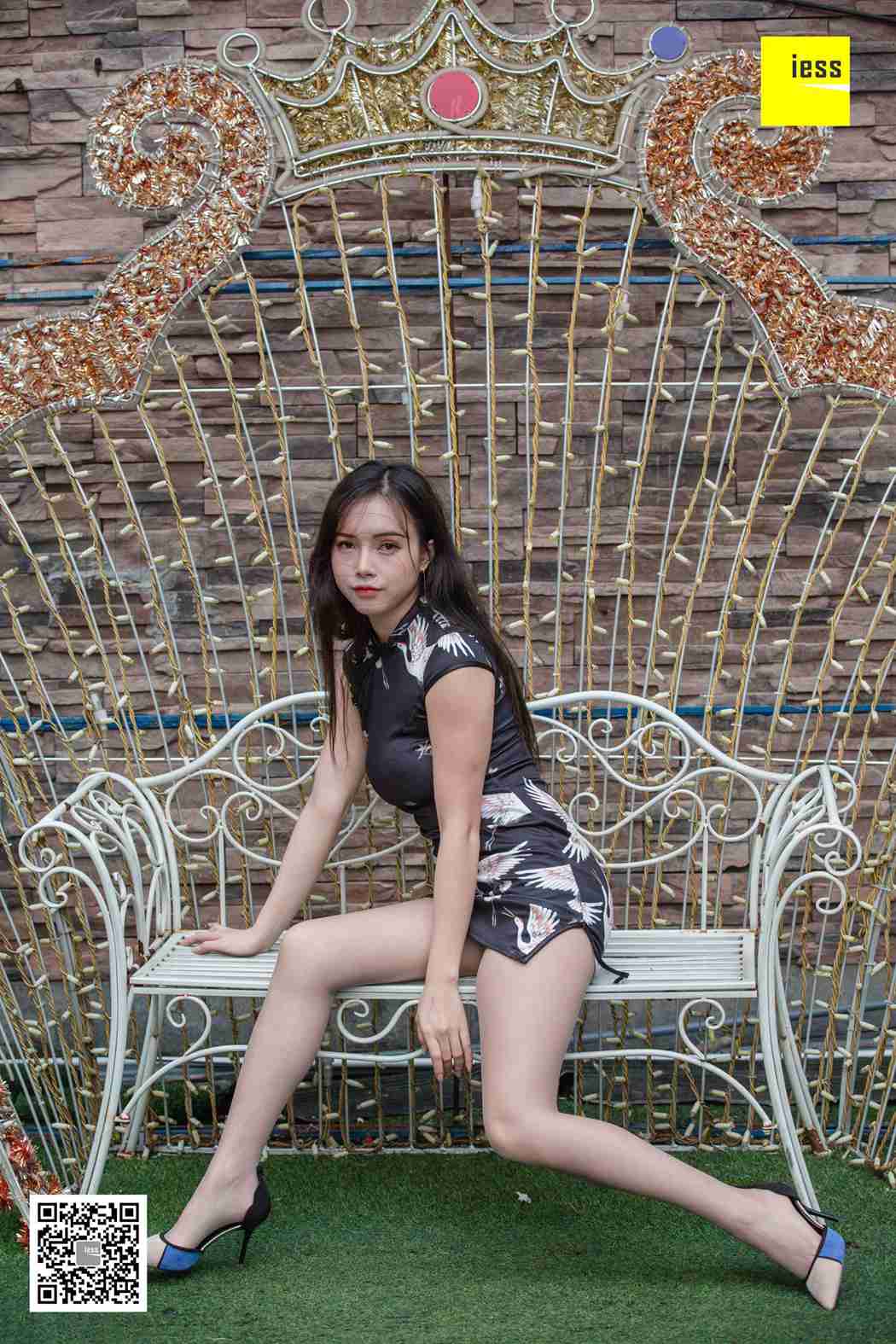 图片[43]-[IESS异思趣向] 2019.01.29 丝享家411：《小羽街拍旗袍秀》小羽 在线浏览 – 速更版-美库