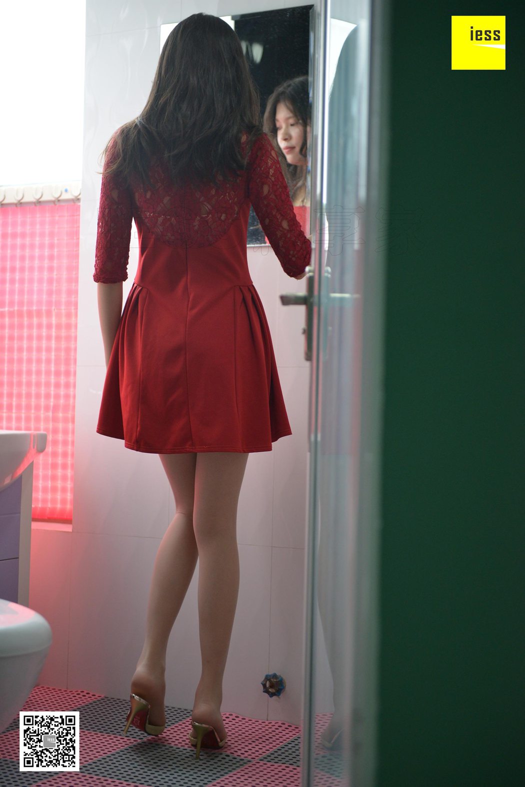 图片[80]-[IESS异思趣向] 2019.02.22 丝享家428：《七七蕾丝红裙》七七 在线浏览 – 速更版-美库