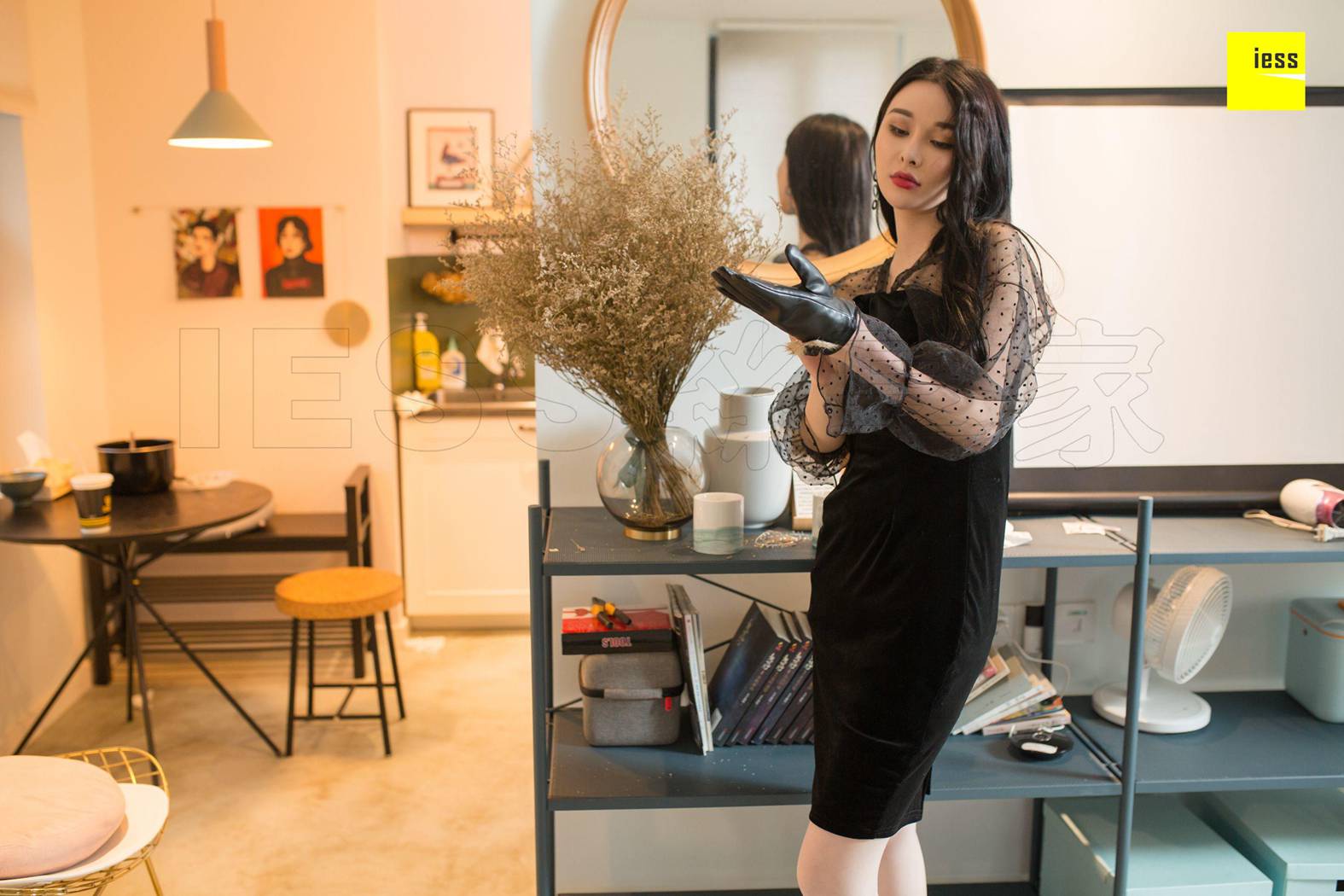 图片[56]-[IESS异思趣向] 2019.02.19 丝享家425：《喵姐霸气黑白配》喵姐 在线浏览 – 速更版-美库