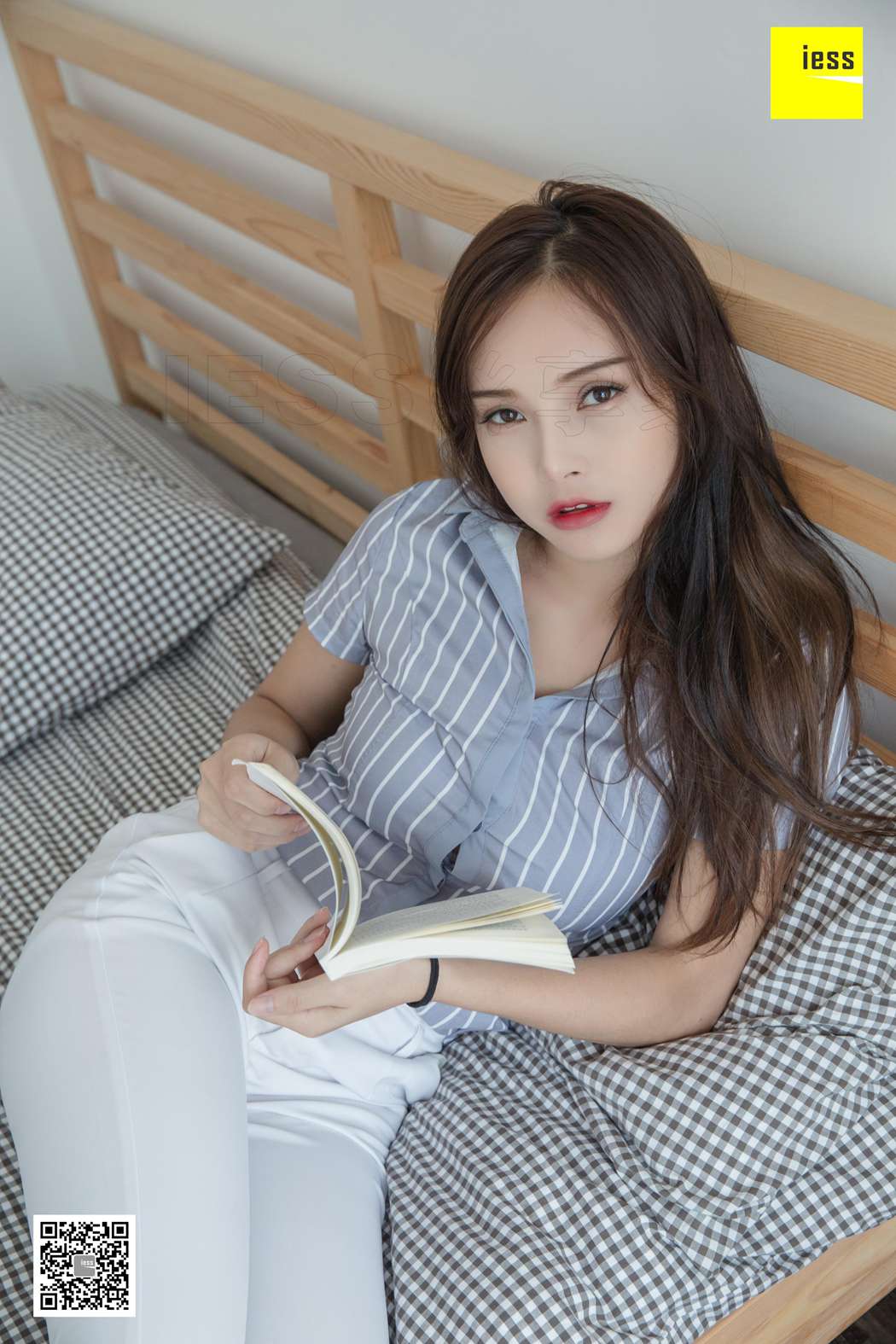 图片[63]-[IESS异思趣向] 2019.03.11 丝享家438：《小羽OL白长裤》小羽 在线浏览 – 速更版-美库