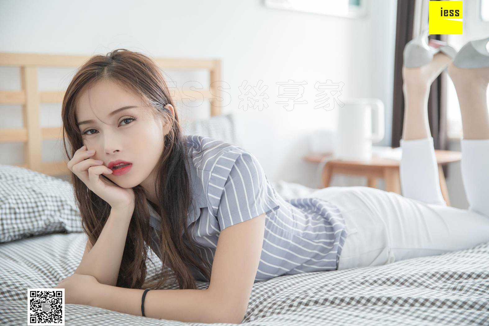 图片[17]-[IESS异思趣向] 2019.03.11 丝享家438：《小羽OL白长裤》小羽 在线浏览 – 速更版-美库