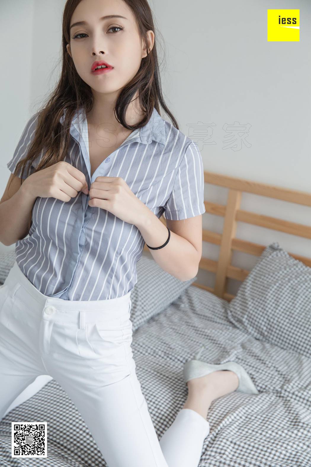 图片[84]-[IESS异思趣向] 2019.03.11 丝享家438：《小羽OL白长裤》小羽 在线浏览 – 速更版-美库