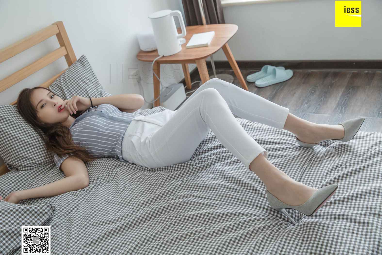 图片[19]-[IESS异思趣向] 2019.03.11 丝享家438：《小羽OL白长裤》小羽 在线浏览 – 速更版-美库