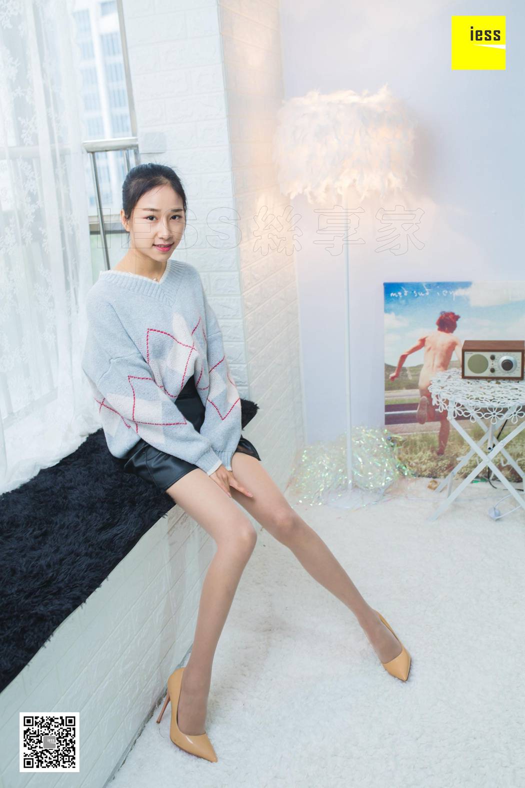 图片[53]-[IESS异思趣向] 2019.03.25 丝享家448：《窗台发呆的美子》美子 在线浏览 – 速更版-美库