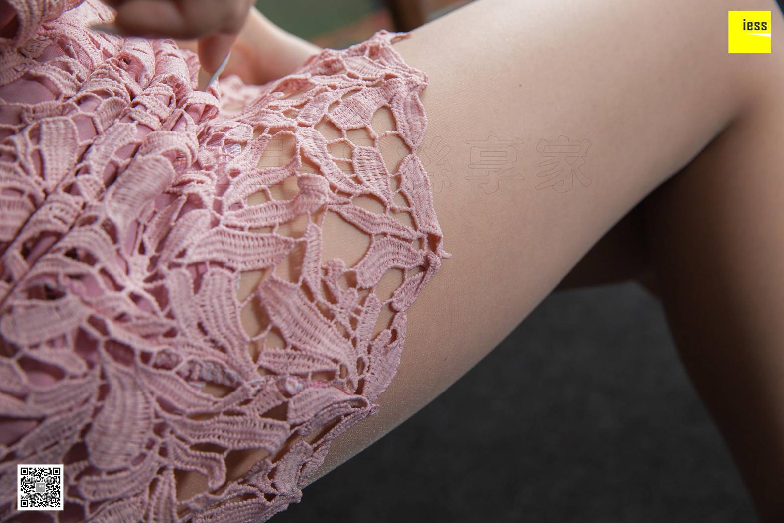 图片[26]-[IESS异思趣向] 2019.03.29 丝享家452：《云芝的粉色蕾丝裙》云芝 在线浏览 – 速更版-美库