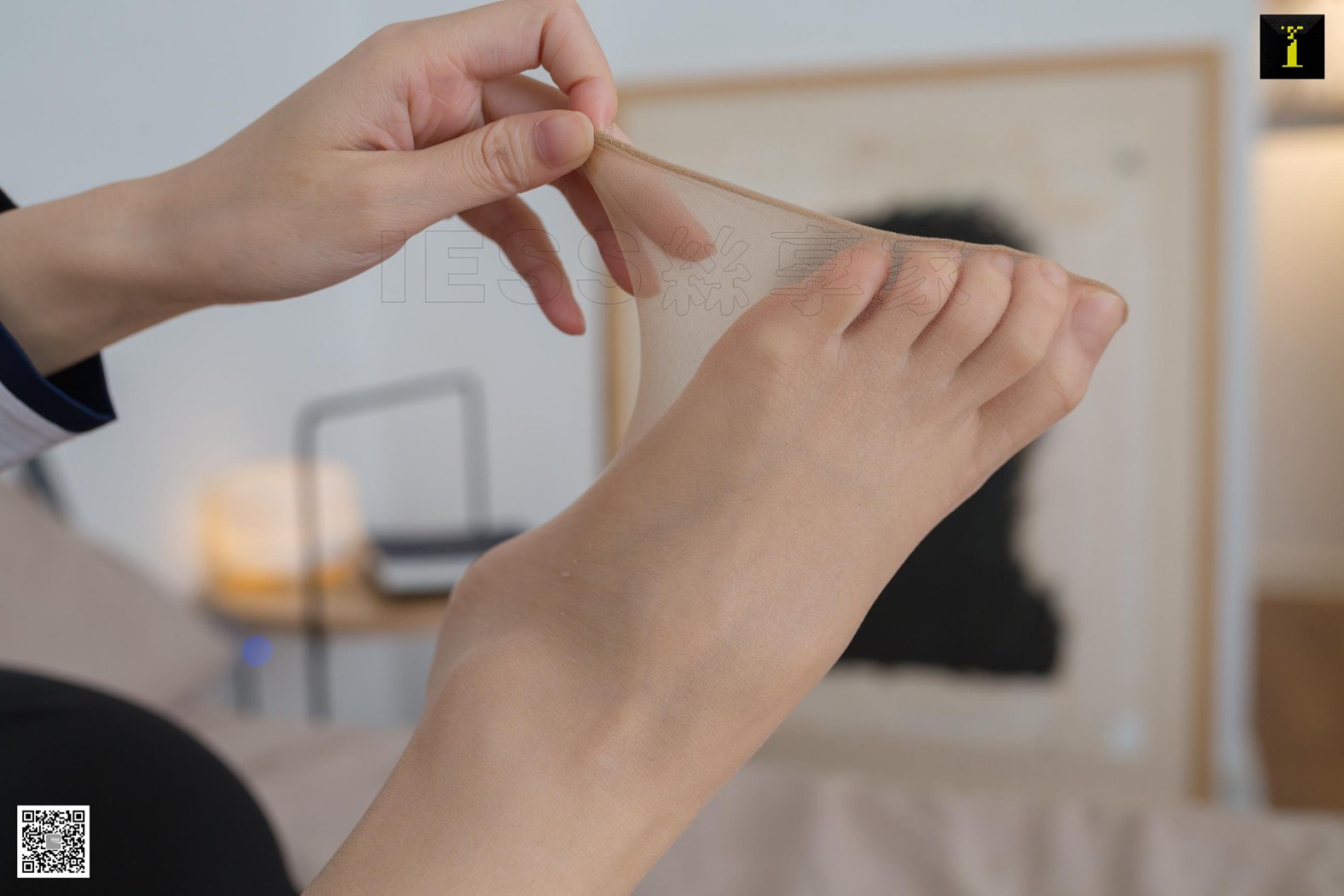 图片[17]-[IESS异思趣向] 2019.04.22 丝享家468：《我的梨涡女同事》梓琪 在线浏览 – 速更版-美库