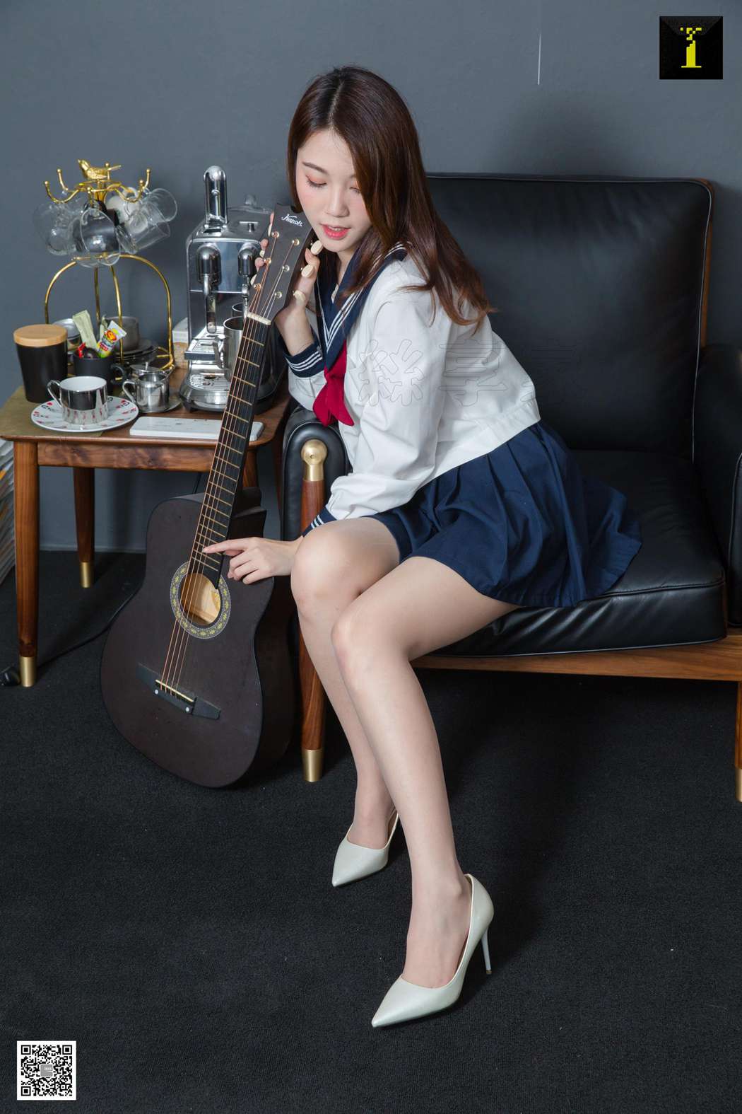 图片[63]-[IESS异思趣向] 2019.04.30 丝享家474：《梓琪JK终现梨涡》梓琪 在线浏览 – 速更版-美库