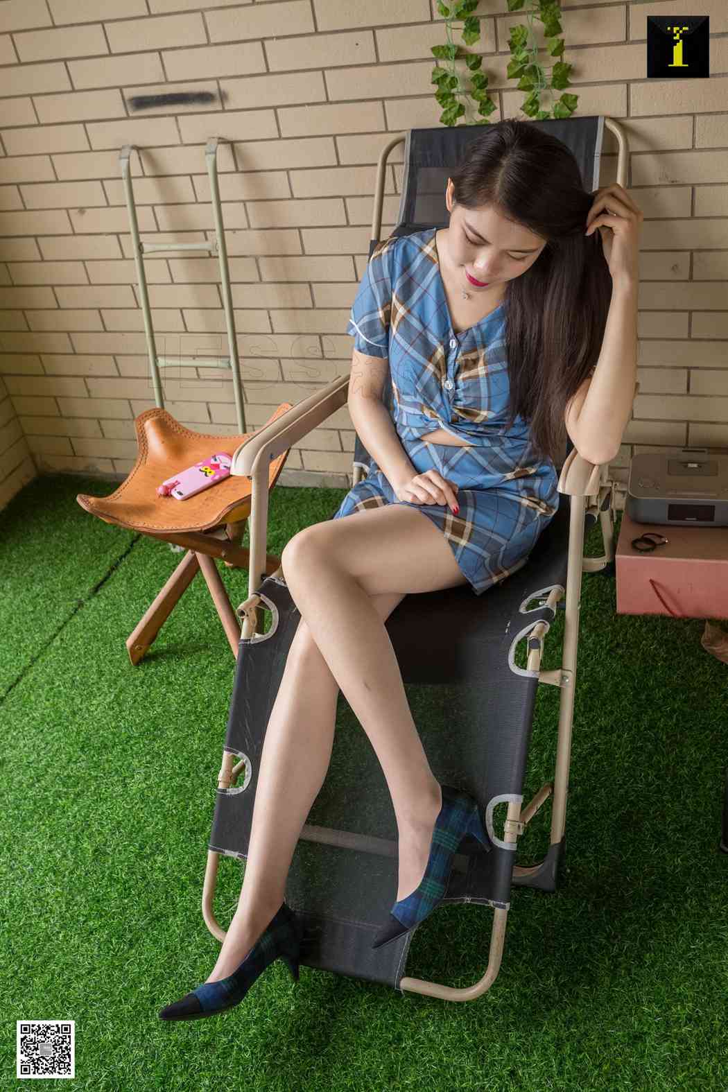 图片[83]-[IESS异思趣向] 2019.05.11 丝享家 482：《甜甜的绿格子高跟》小韩 在线浏览 – 速更版-美库