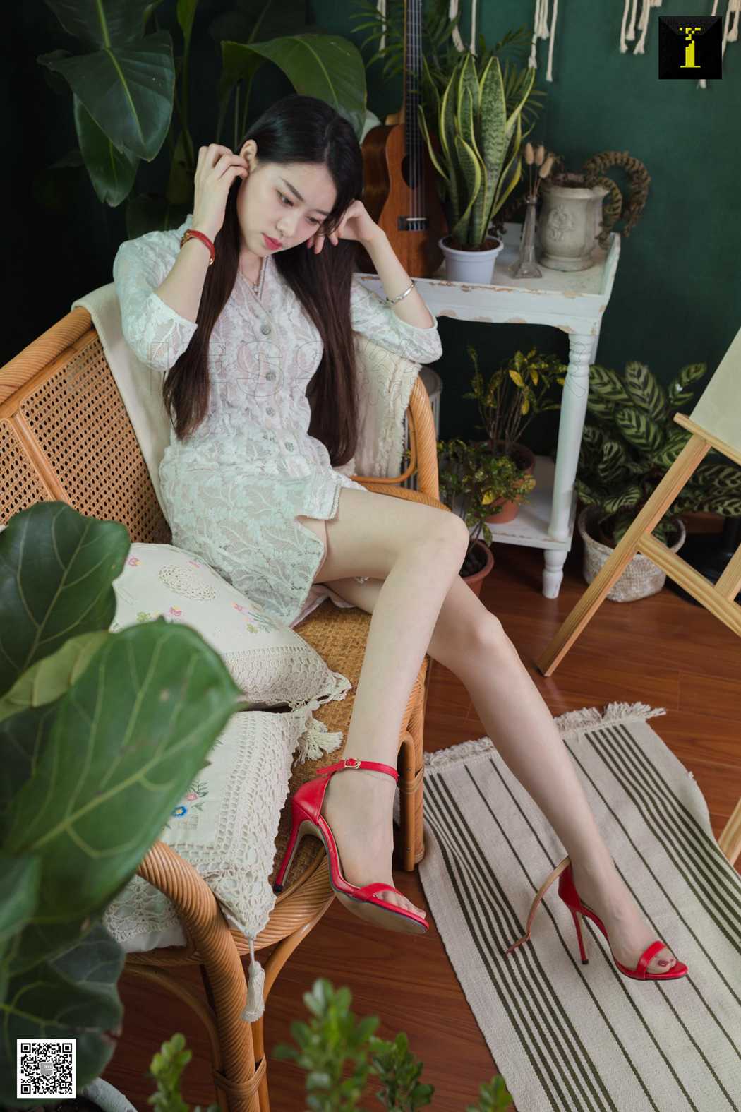 图片[67]-[IESS异思趣向] 2019.06.05 丝享家500：《佳佳 绿植 吉他》佳佳 在线浏览 – 速更版-美库