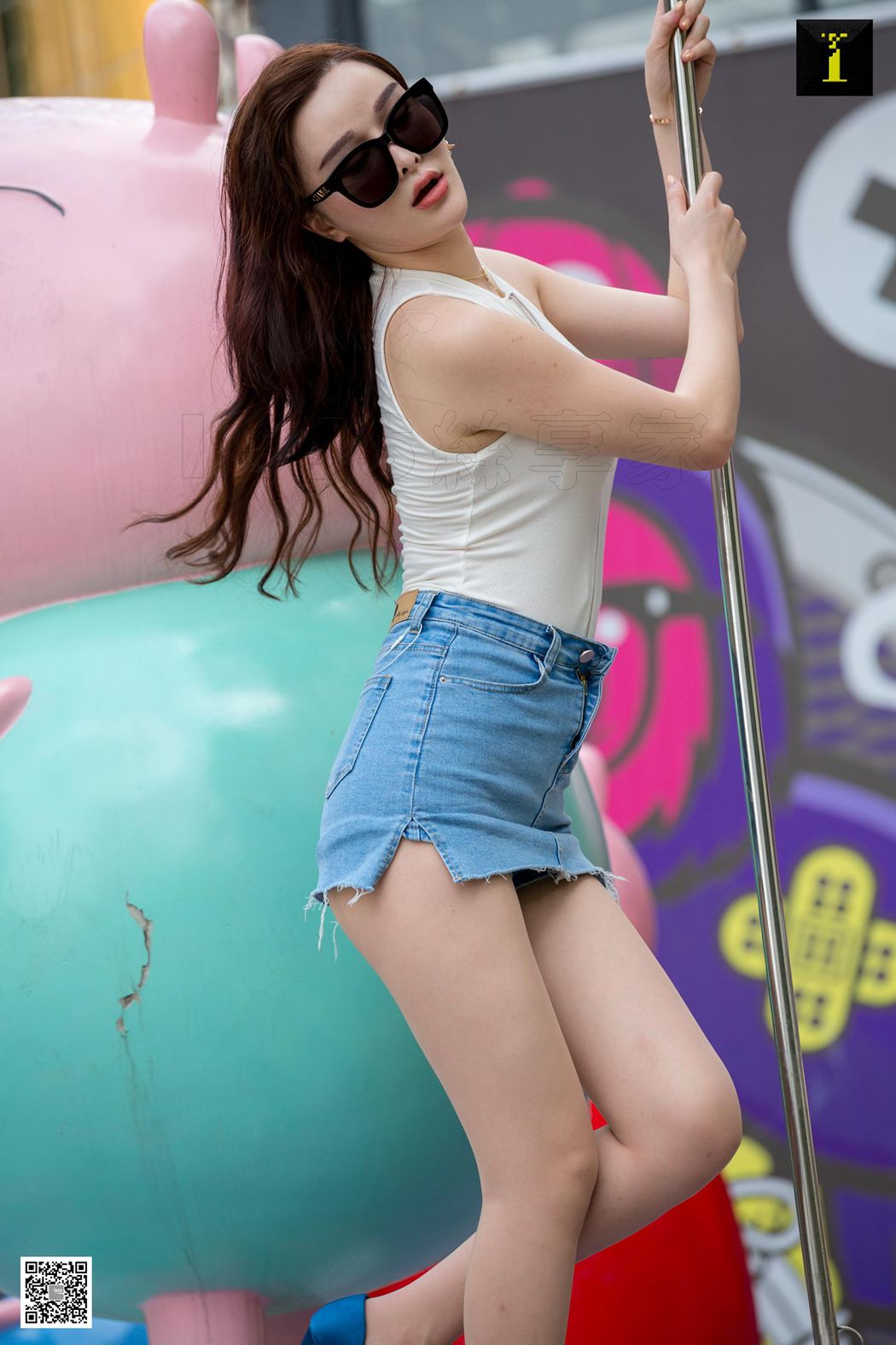 图片[57]-[IESS异思趣向] 2019.06.27 丝享家516：喵姐《喵姐超短牛仔裙》 在线浏览 – 速更版-美库