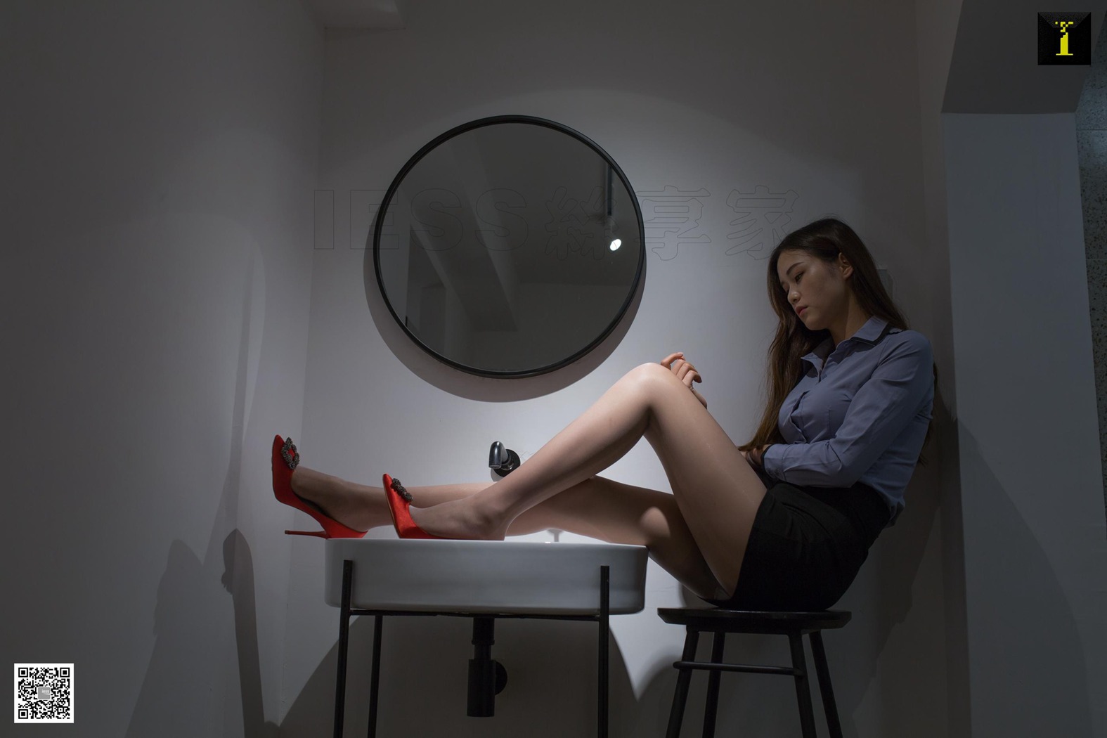 图片[13]-[IESS异思趣向] 2019.07.02 丝享家519：《下班后的九妹》九妹 在线浏览 – 速更版-美库