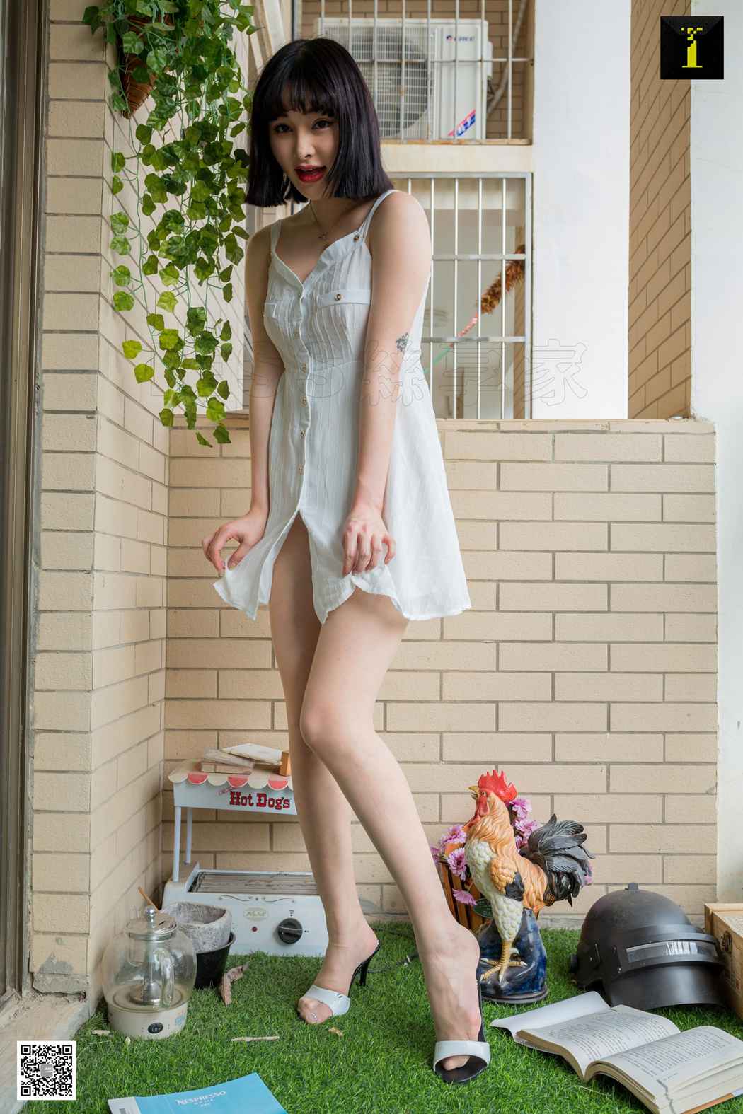 图片[10]-[IESS异思趣向] 2019.09.09 丝享家567：喵姐《短发喵姐很调皮》在线浏览 – 速更版-美库