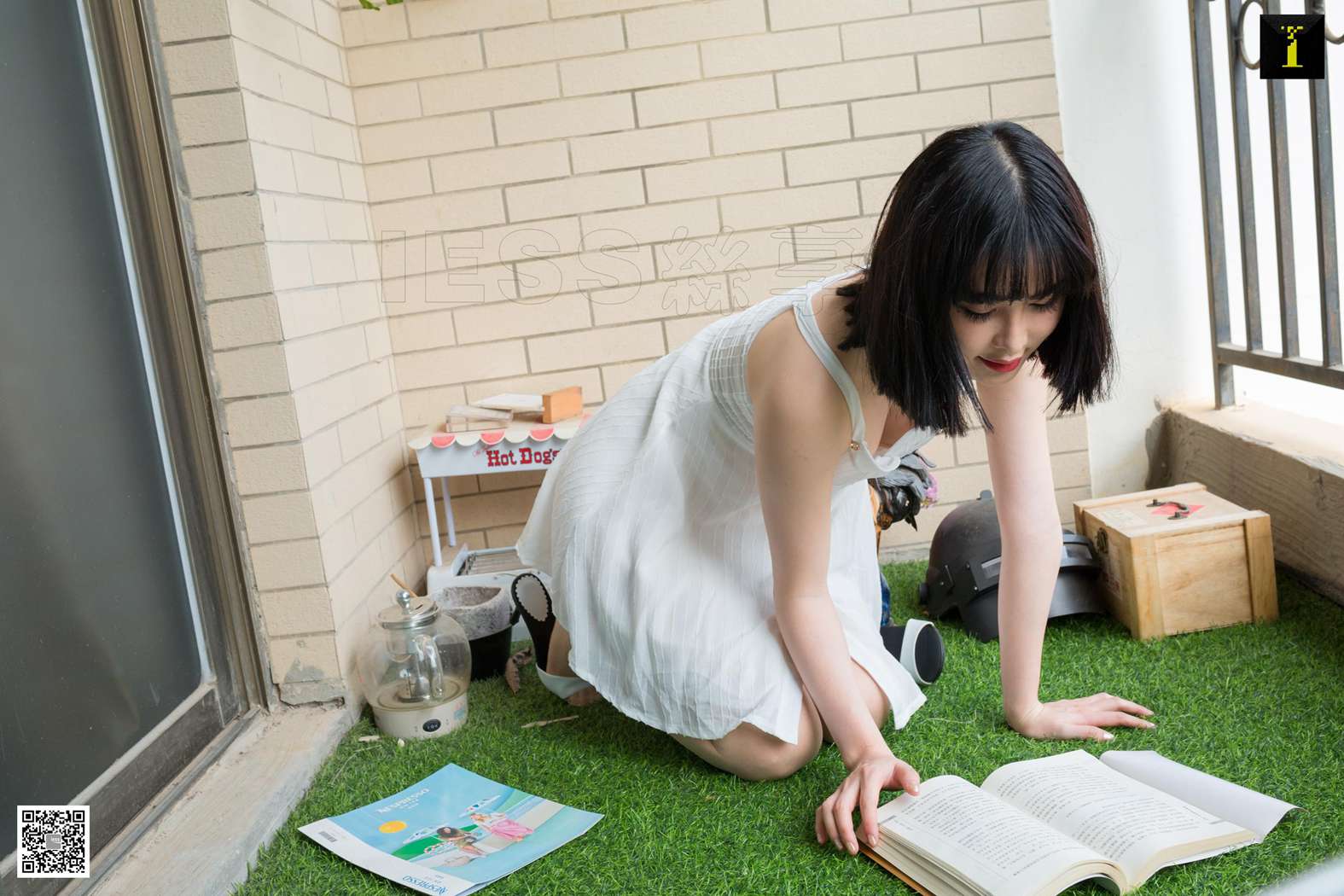 图片[40]-[IESS异思趣向] 2019.09.09 丝享家567：喵姐《短发喵姐很调皮》在线浏览 – 速更版-美库