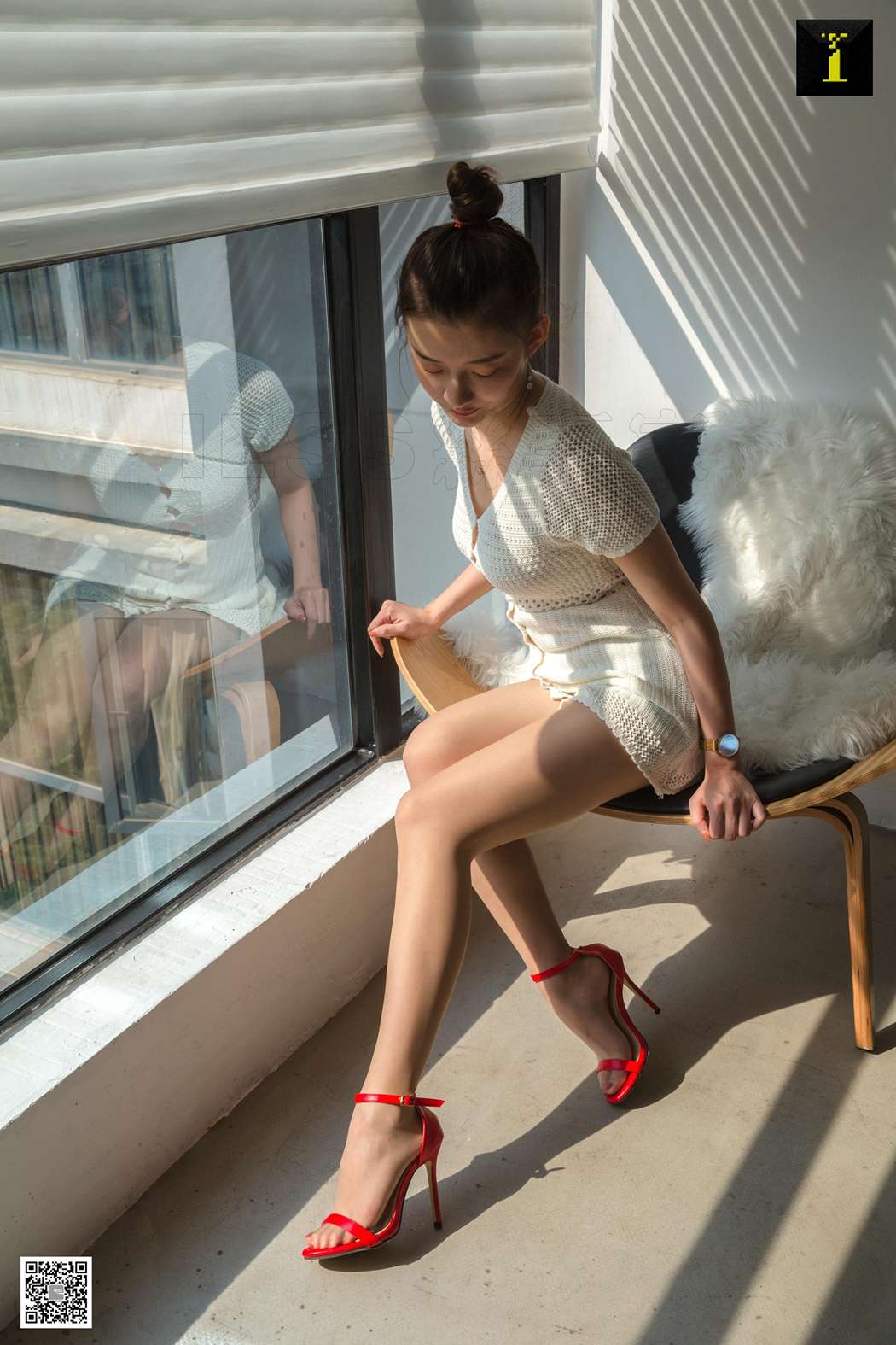 图片[27]-[IESS异思趣向] 2019.09.24 丝享家578：秋秋 《安静的白衣秋秋》在线浏览 – 速更版-美库