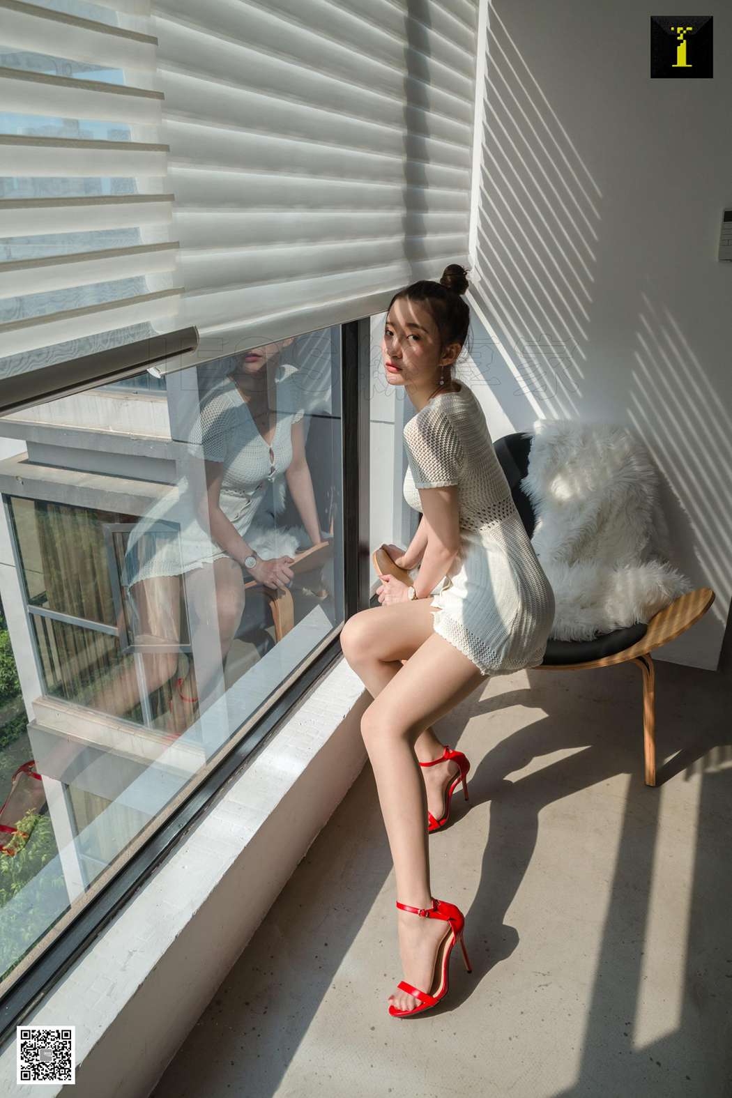 图片[10]-[IESS异思趣向] 2019.09.24 丝享家578：秋秋 《安静的白衣秋秋》在线浏览 – 速更版-美库