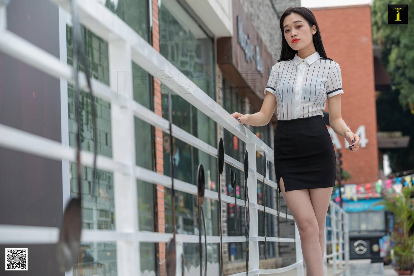 图片[91]-[IESS异思趣向] 2019.09.26 丝享家580：可乐《偶遇白领街拍》在线浏览 – 速更版-美库