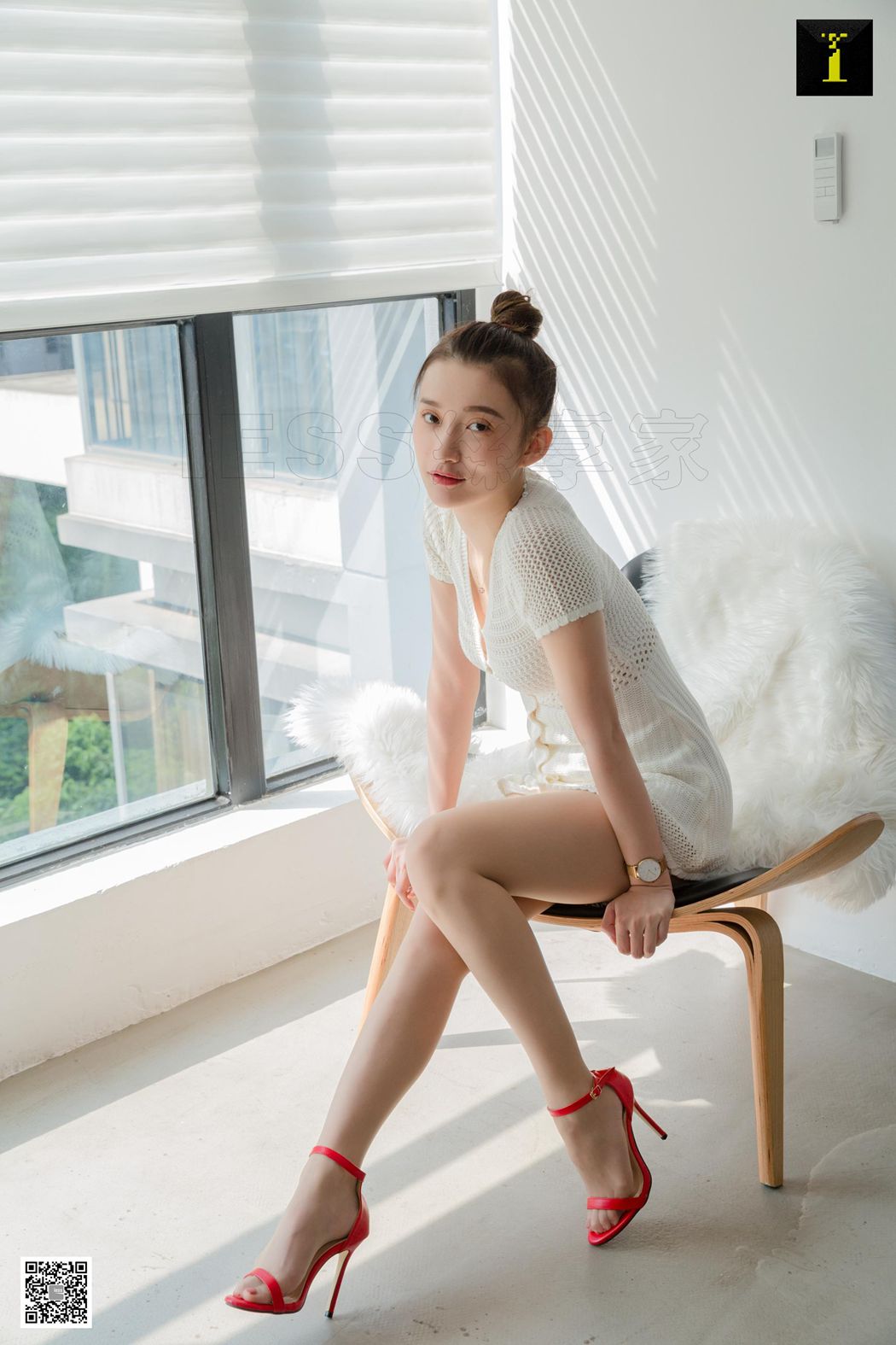 图片[43]-[IESS异思趣向] 2019.09.24 丝享家578：秋秋 《安静的白衣秋秋》在线浏览 – 速更版-美库