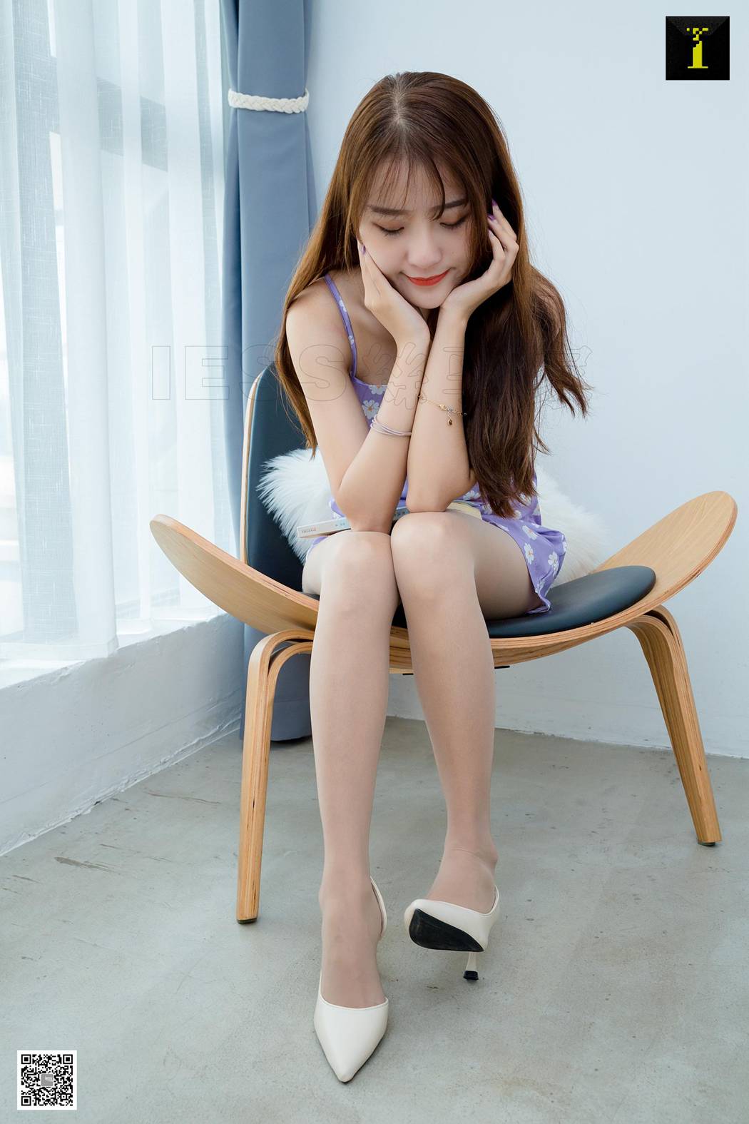 图片[50]-[IESS异思趣向] 2019.10.24 丝享家 595 婉萍《婉萍的紫色小花》在线浏览 – 速更版-美库