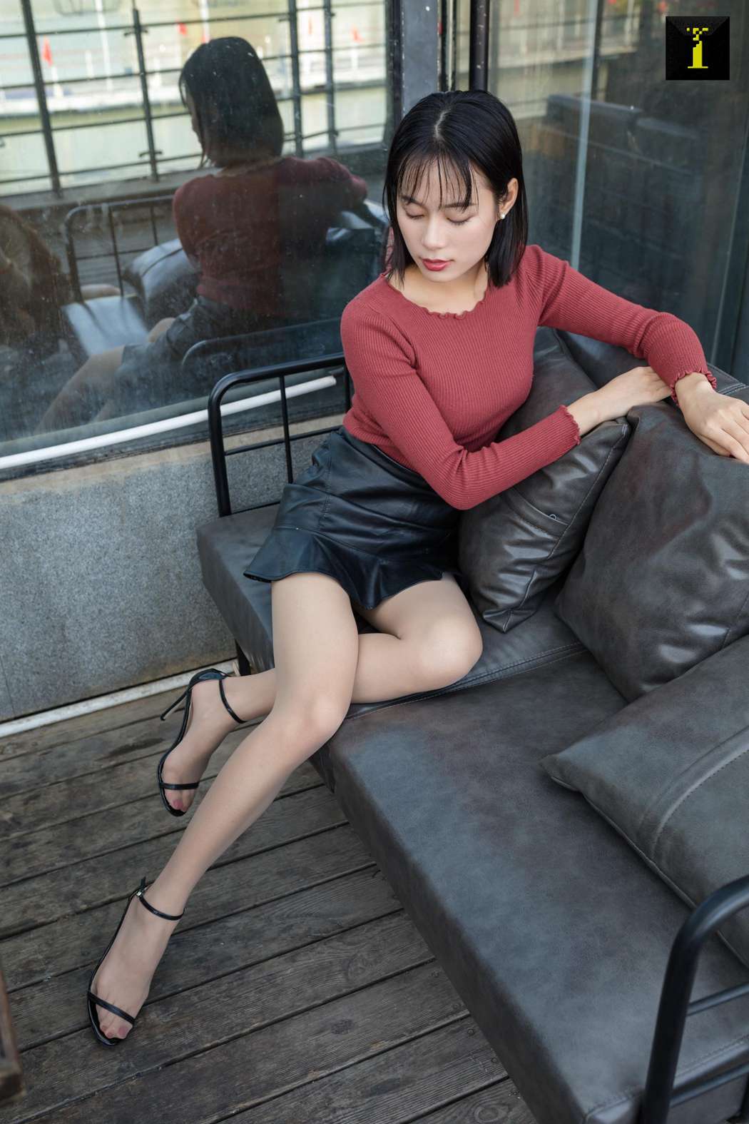 图片[44]-[IESS异思趣向] 2019.11.28 丝享家627：小小《小小的黑色皮裙》在线浏览 – 速更版-美库