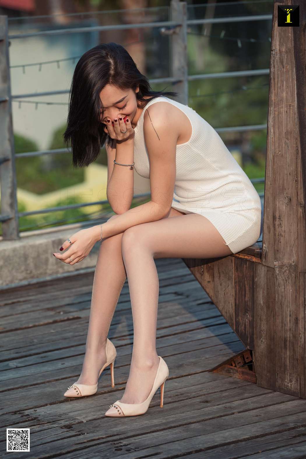 图片[53]-[IESS异思趣向] 2020.01.11 丝享家 656  可乐《灰丝下的可爱纹身》在线浏览 – 速更版-美库