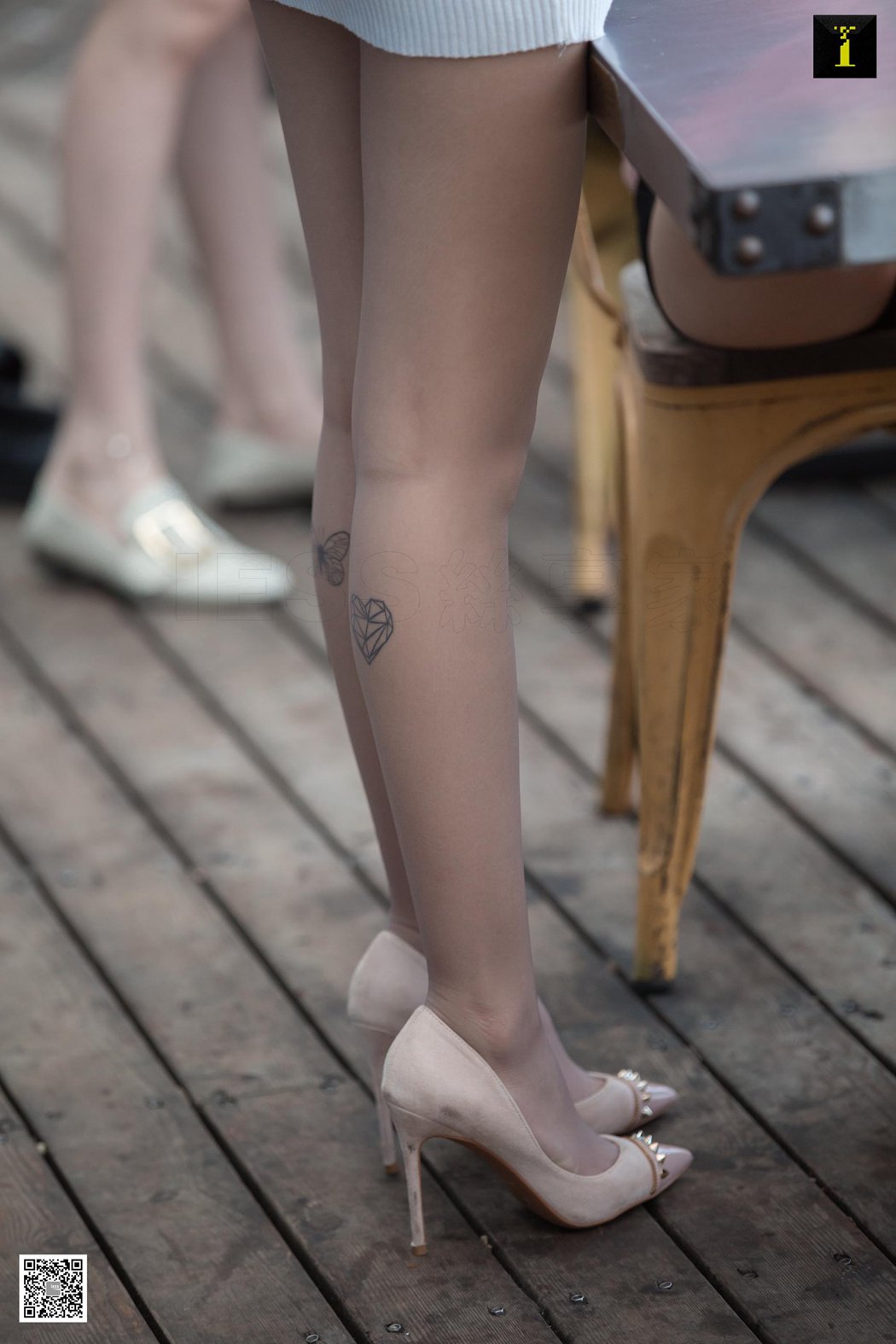 图片[88]-[IESS异思趣向] 2020.01.11 丝享家 656  可乐《灰丝下的可爱纹身》在线浏览 – 速更版-美库