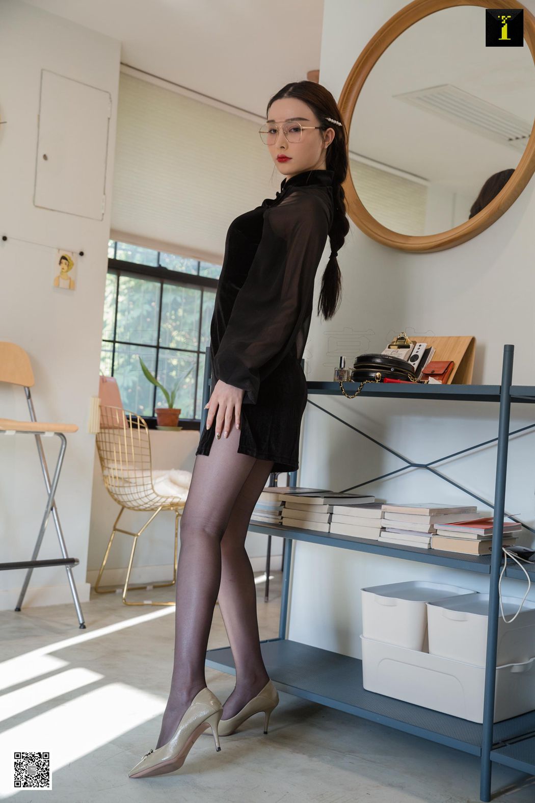 图片[7]-[IESS异思趣向] 2020.01.09 丝享家 654 喵姐《现代旗袍白领》在线浏览 – 速更版-美库