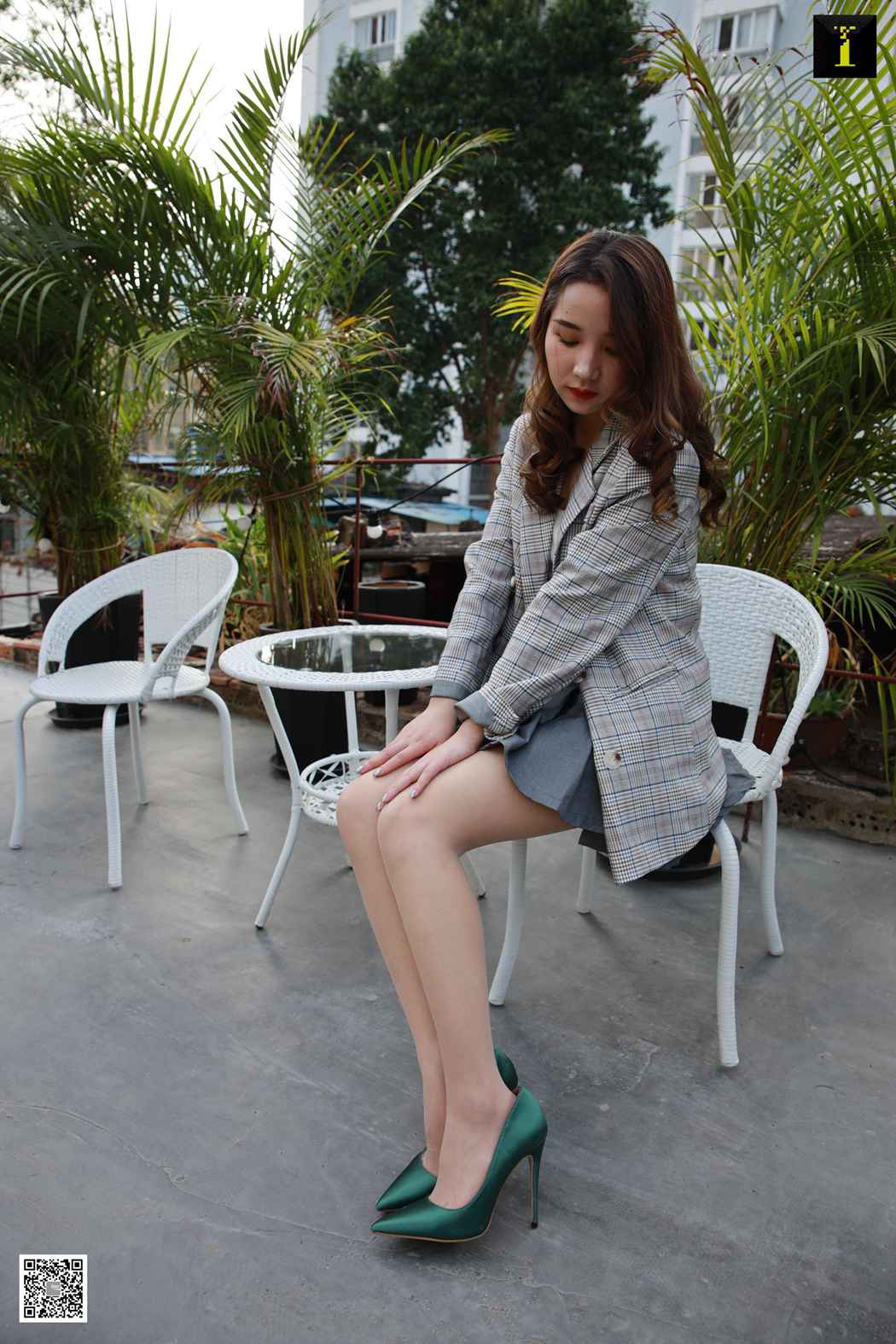 图片[11]-[IESS异思趣向] 2020.01.29 丝享家 666 糖糖《春意盎然的绿色》在线浏览 – 速更版-美库