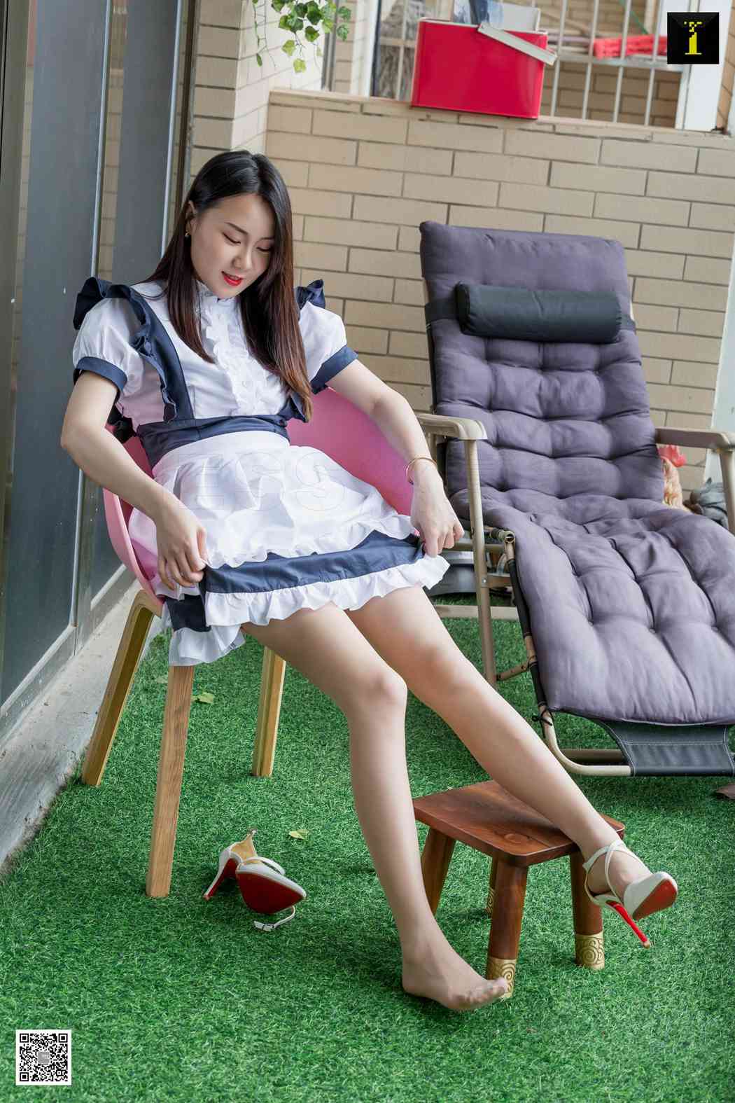 图片[6]-[IESS异思趣向] 2020.04.01 丝享家 712：珊珊《卡哇伊女仆》在线浏览 – 速更版-美库