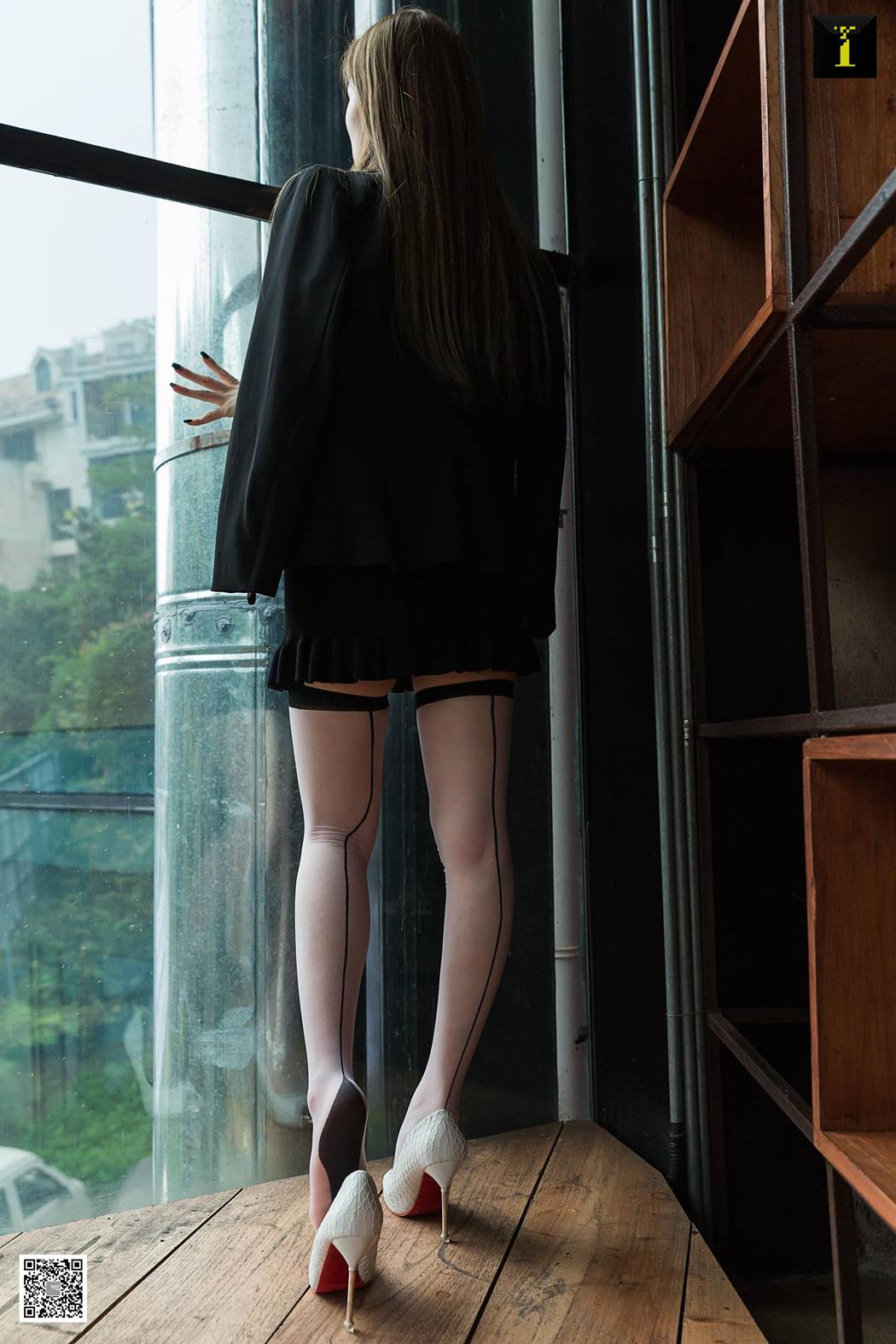 图片[47]-[IESS异思趣向] 2020.04.14 丝享家 721：羽西《鱼嘴与吊带袜》在线浏览 – 速更版-美库