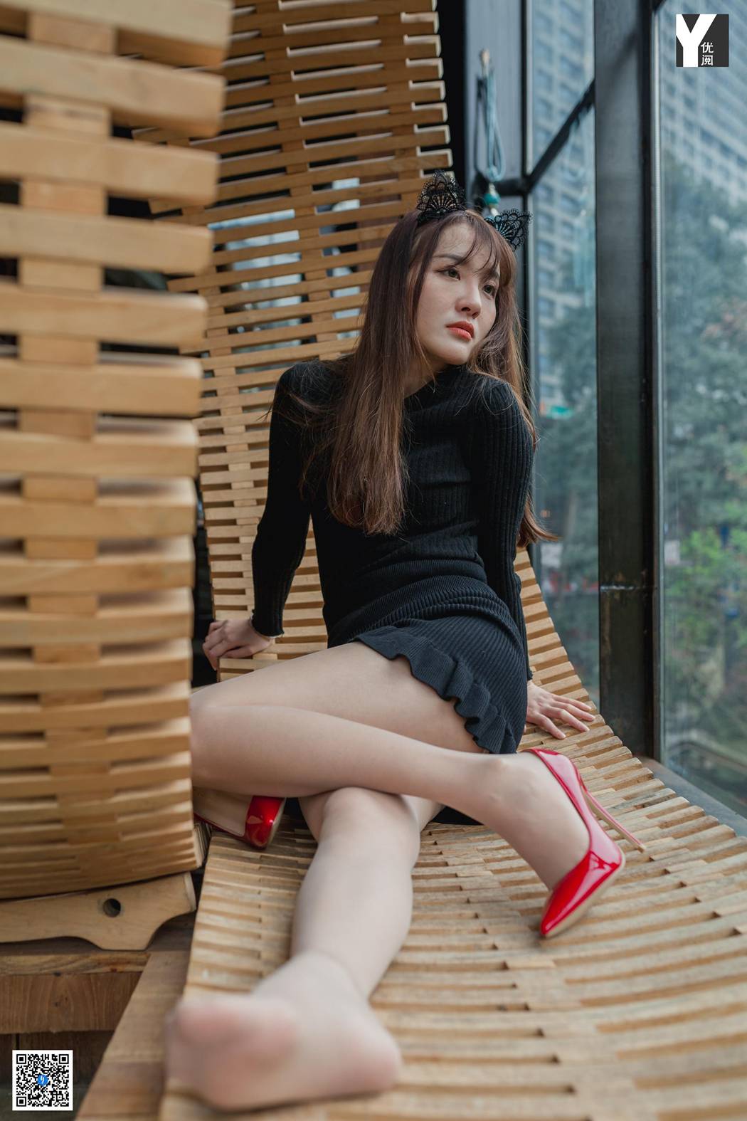 图片[31]-[IESS异思趣向] 2020.04.28 丝享家 729：婉萍《邻居的红色高跟》在线浏览 – 速更版-美库