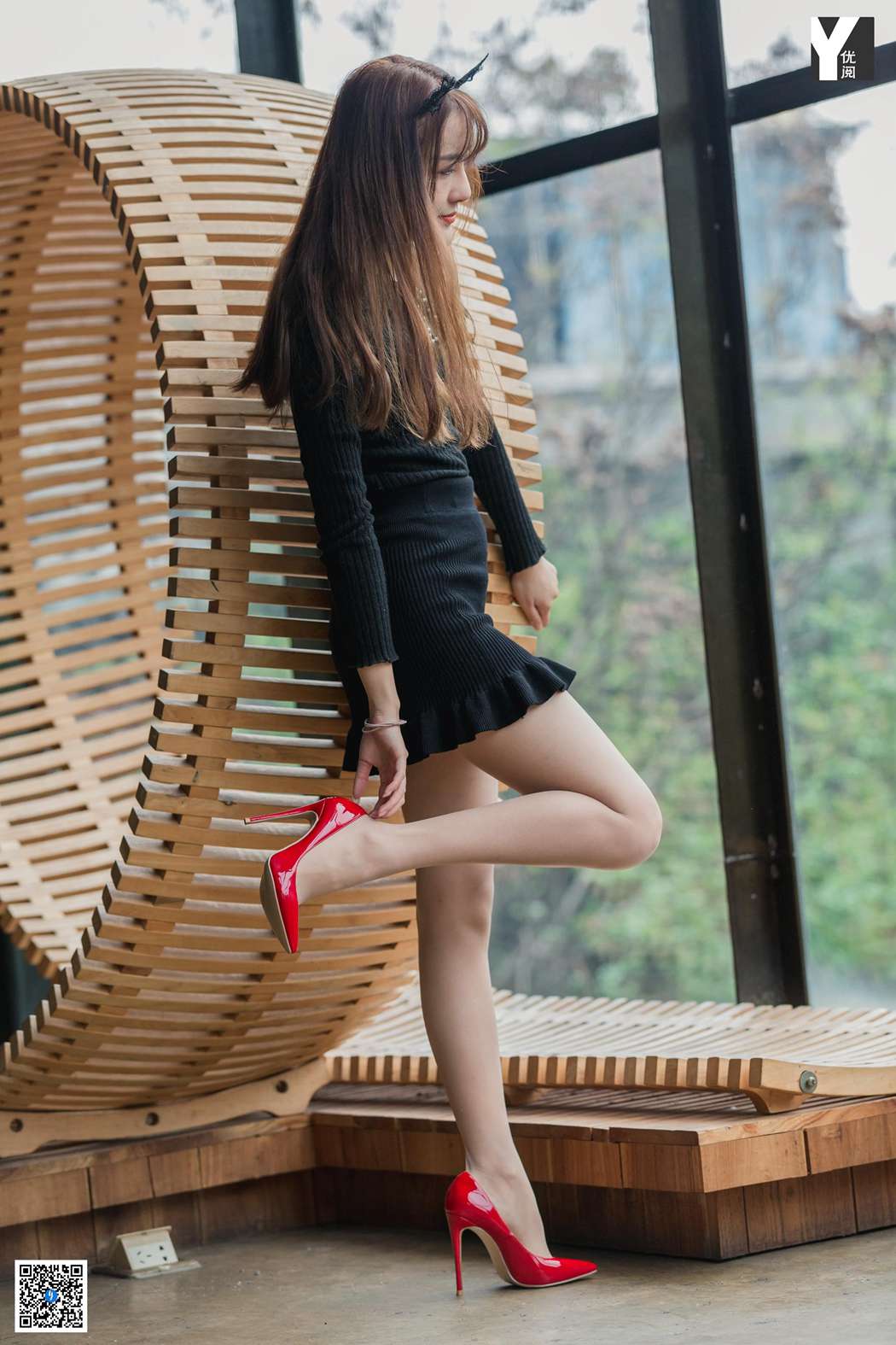 图片[50]-[IESS异思趣向] 2020.04.28 丝享家 729：婉萍《邻居的红色高跟》在线浏览 – 速更版-美库