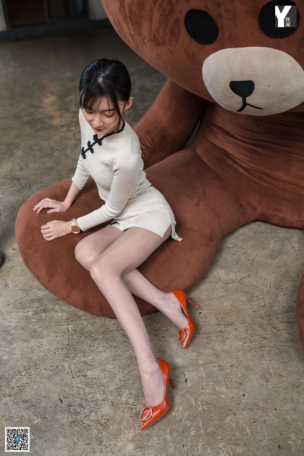 图片[40]-[IESS异思趣向] 2020.05.12 丝享家 738：秋秋《布朗熊之恋》在线浏览 – 速更版-美库