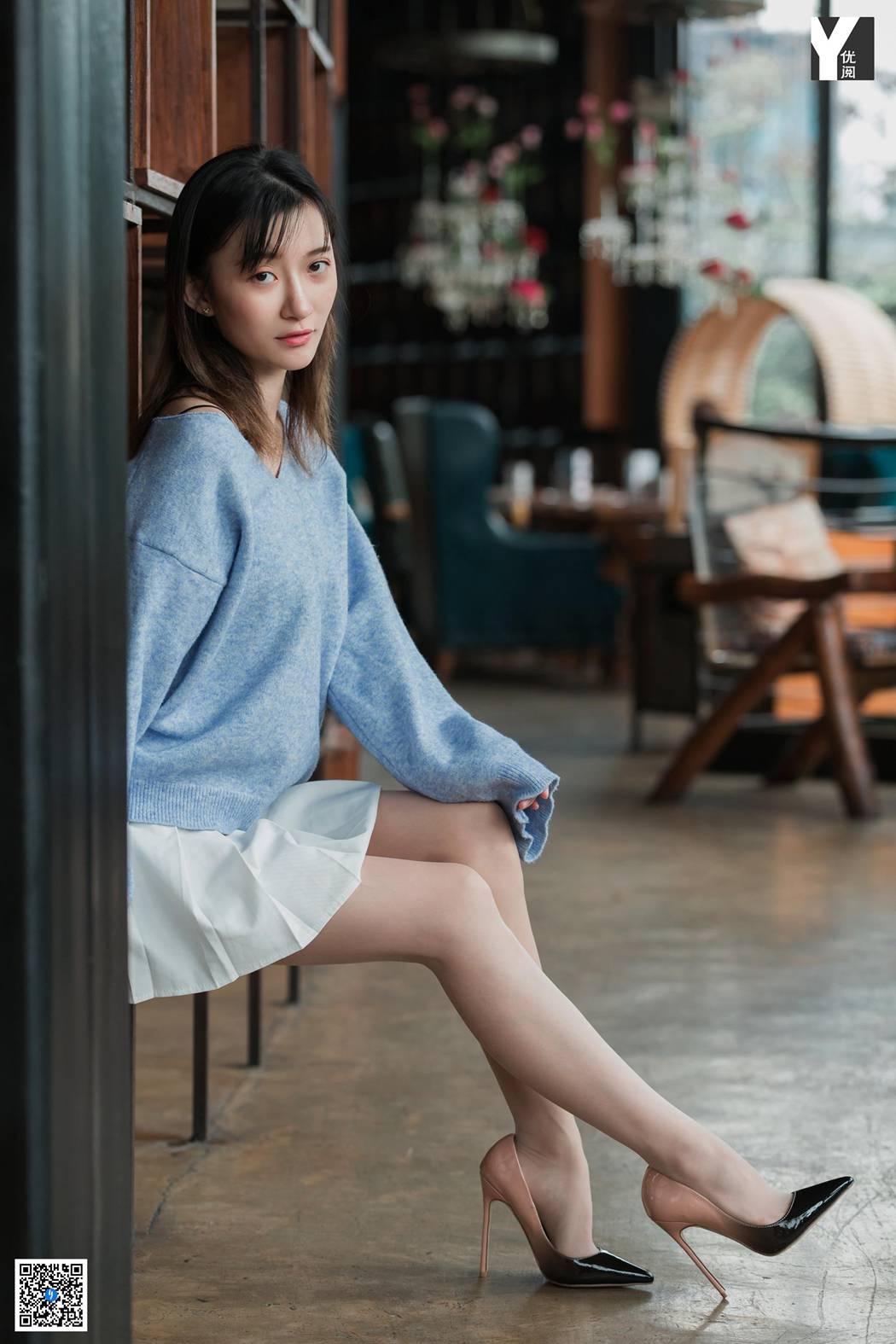 图片[41]-[IESS异思趣向] 2020.05.21 丝享家 745：秋秋《百褶裙少女》在线浏览 – 速更版-美库