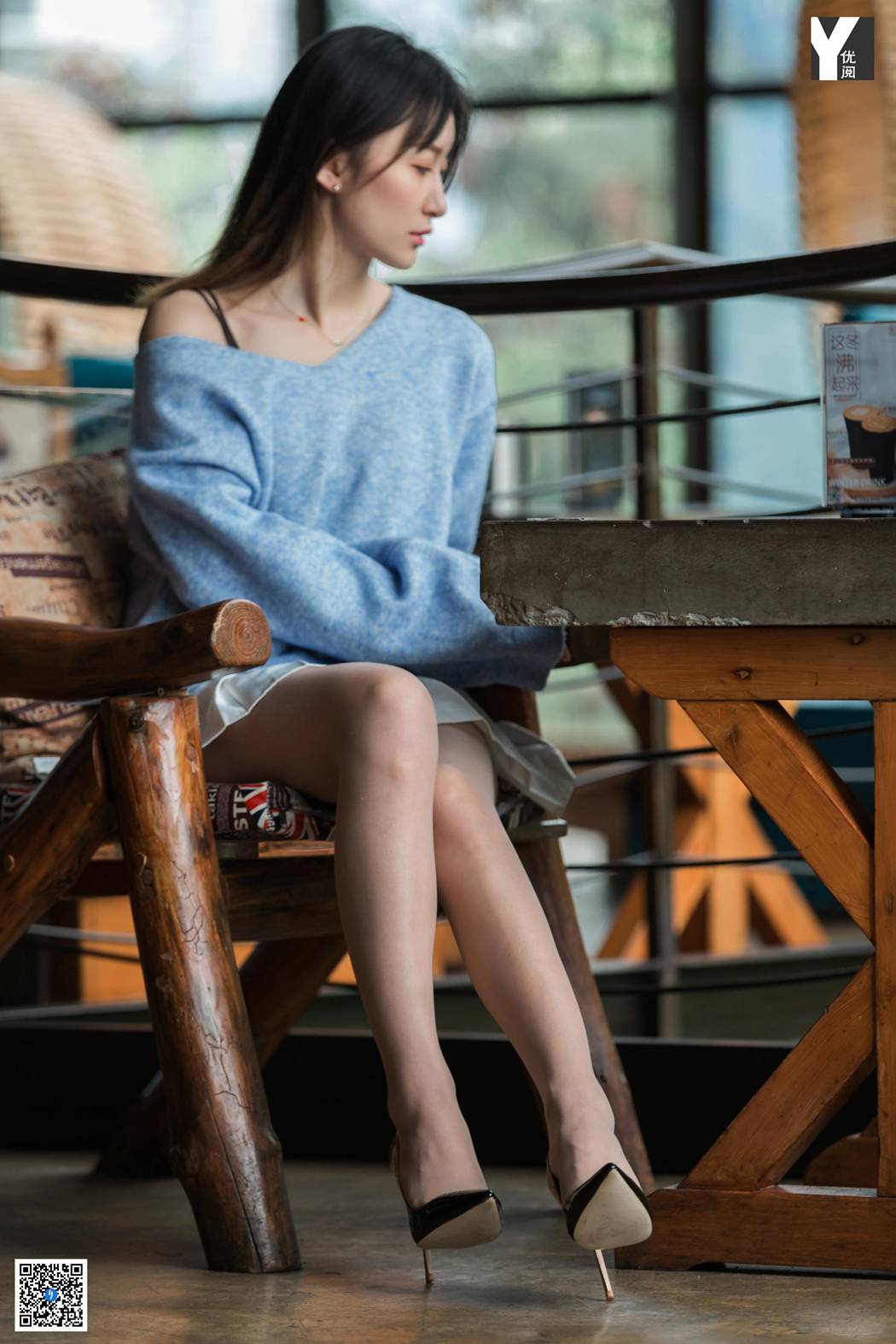 图片[21]-[IESS异思趣向] 2020.05.21 丝享家 745：秋秋《百褶裙少女》在线浏览 – 速更版-美库