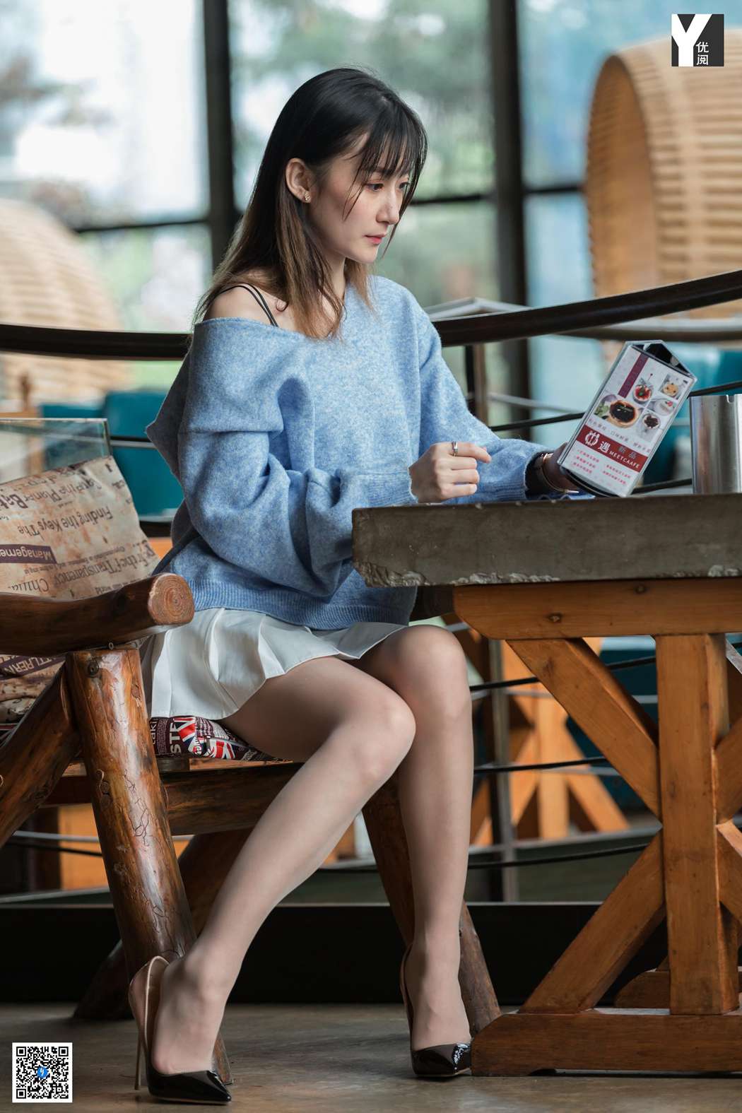 图片[40]-[IESS异思趣向] 2020.05.21 丝享家 745：秋秋《百褶裙少女》在线浏览 – 速更版-美库