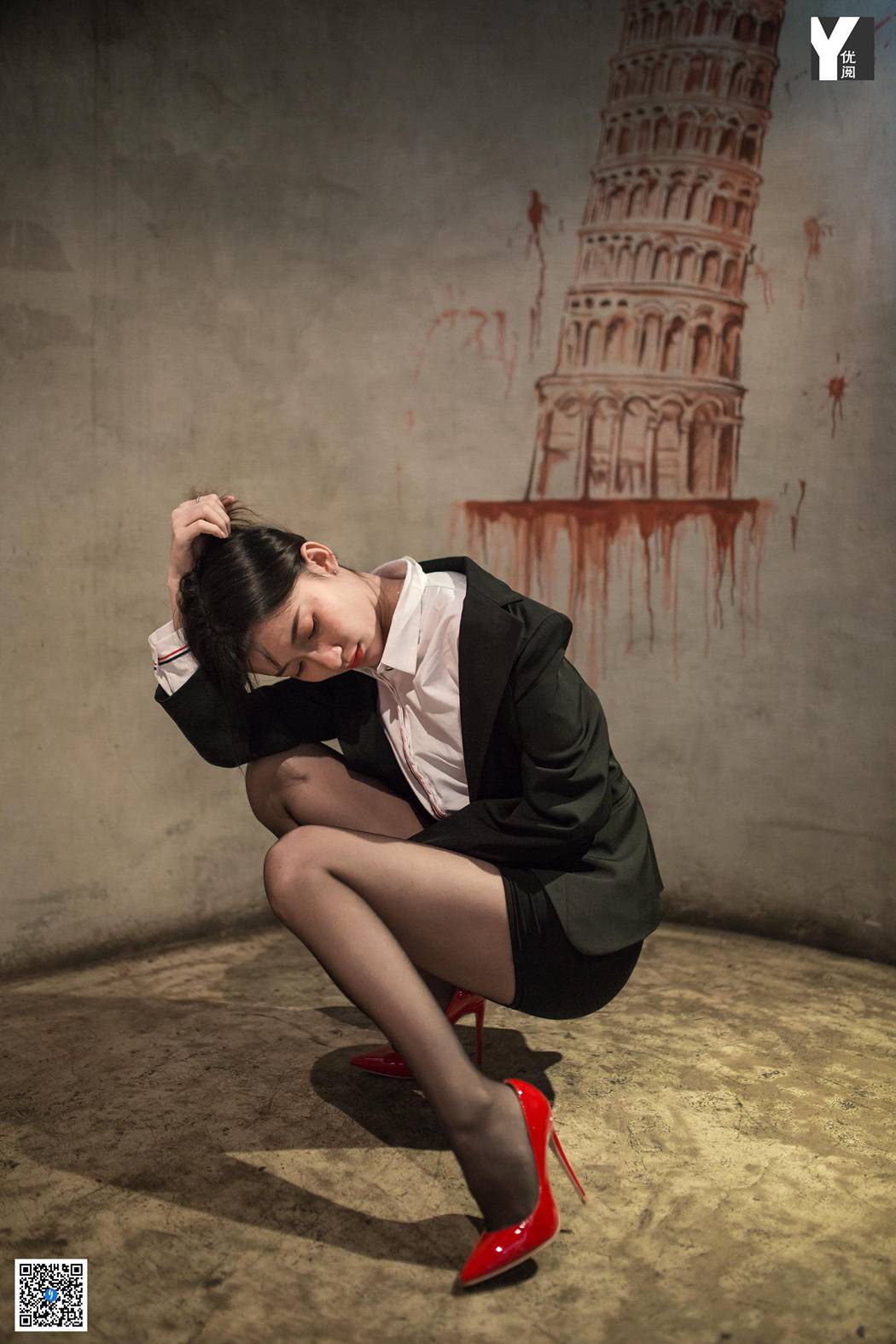 图片[24]-[IESS异思趣向] 2020.05.28 丝享家 750：秋秋《偏爱红色高跟鞋》在线浏览 – 速更版-美库