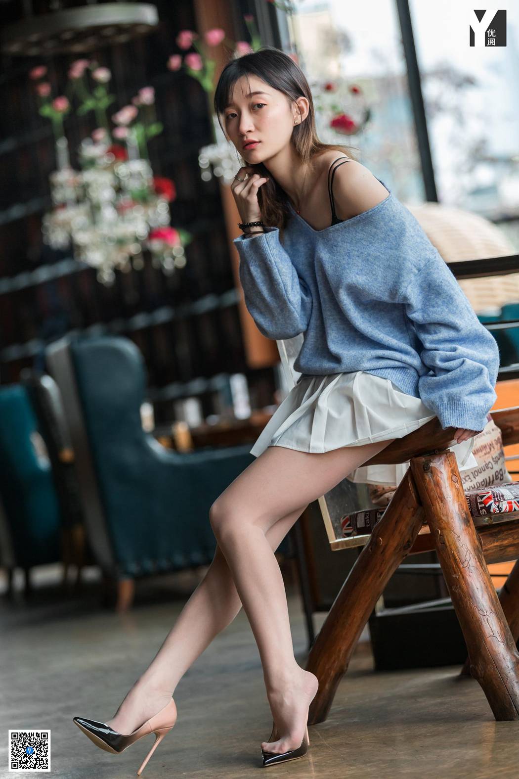 图片[81]-[IESS异思趣向] 2020.05.21 丝享家 745：秋秋《百褶裙少女》在线浏览 – 速更版-美库