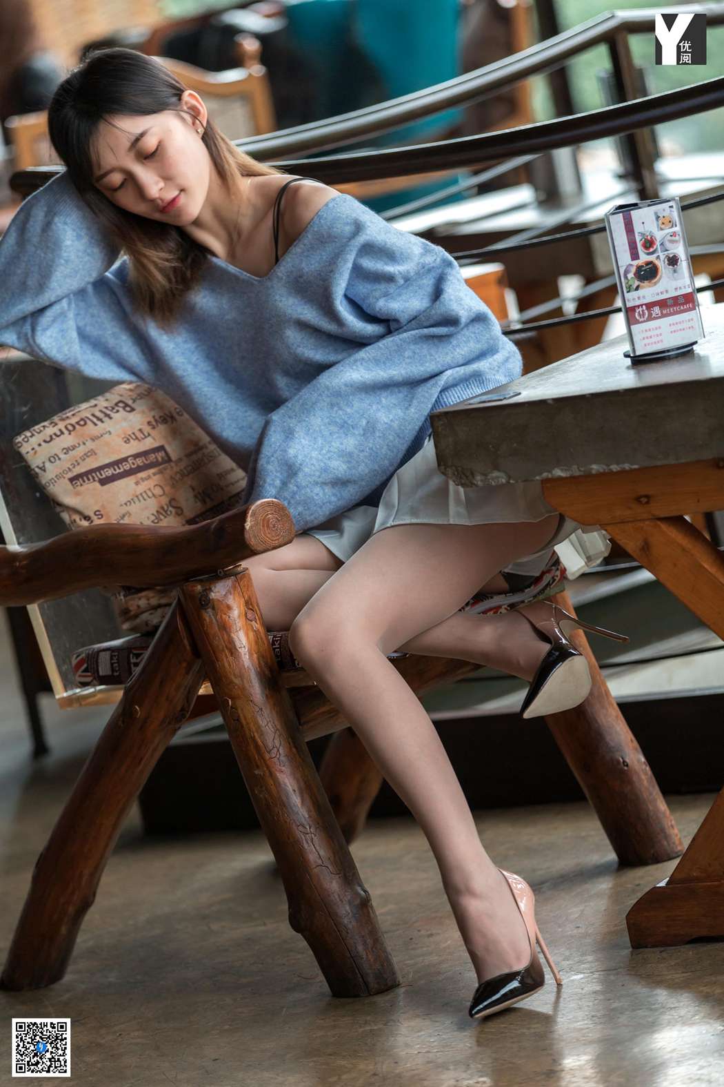 图片[72]-[IESS异思趣向] 2020.05.21 丝享家 745：秋秋《百褶裙少女》在线浏览 – 速更版-美库