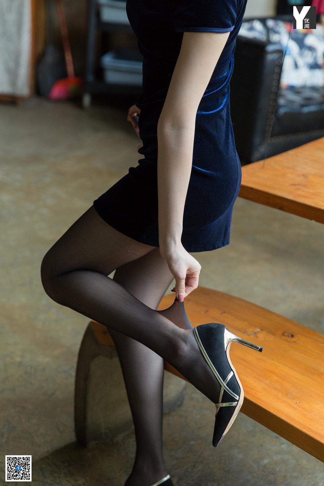 图片[55]-[IESS异思趣向] 2020.6.8 丝享家 757：紫薇《神秘绒面旗袍》在线浏览 – 速更版-美库