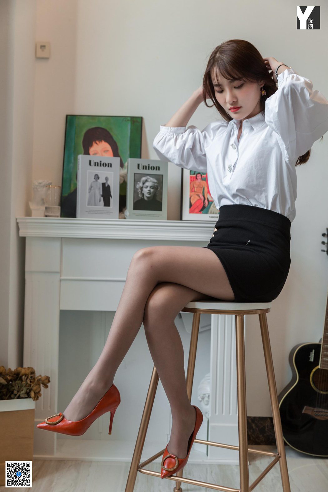 图片[71]-[IESS异思趣向] 2020.6.15 丝享家 761：婉萍《泡泡袖也性感》在线浏览 – 速更版-美库