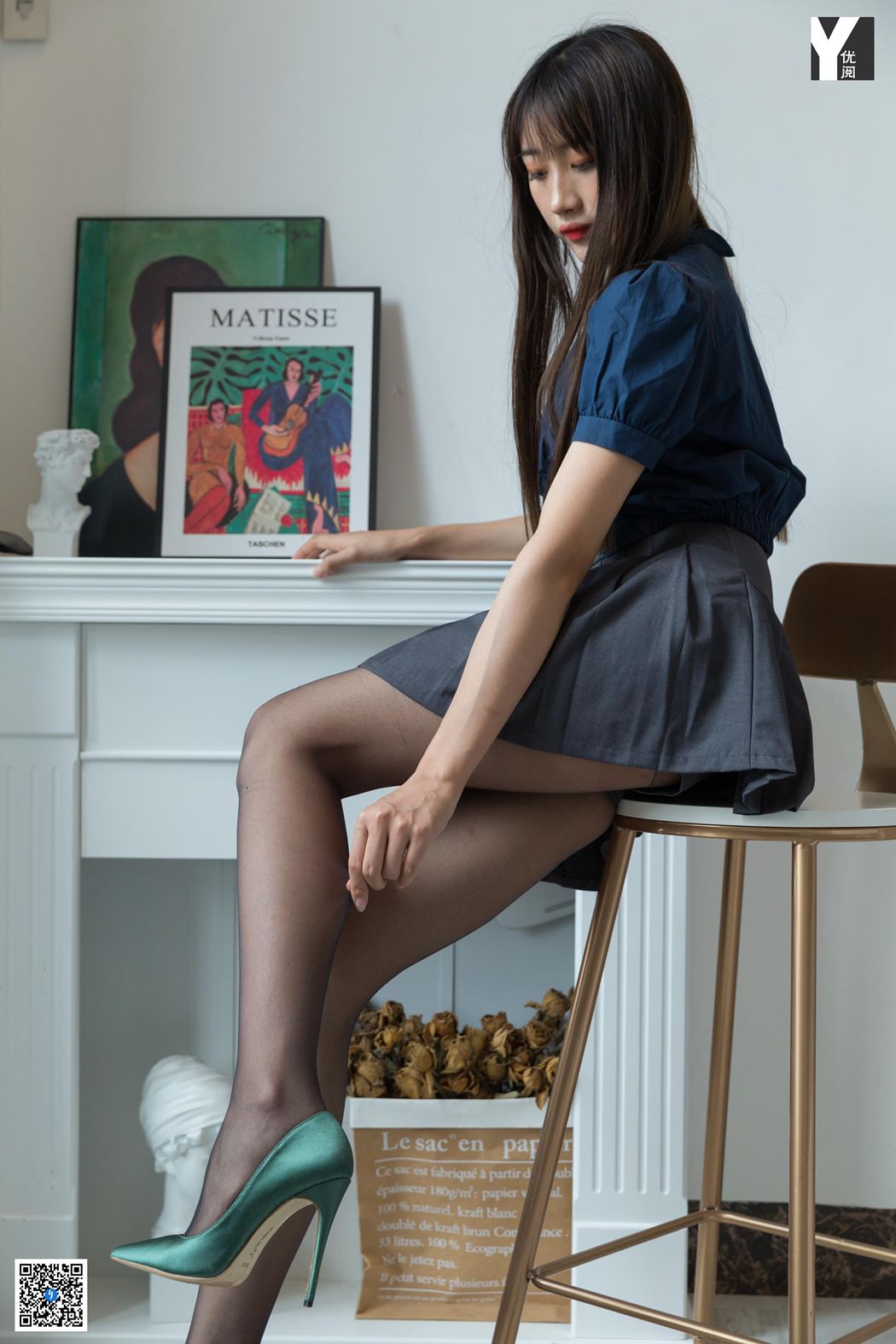 图片[41]-[IESS异思趣向] 2020.6.16 丝享家 762：夏夏《御姐穿百褶裙》在线浏览 – 速更版-美库