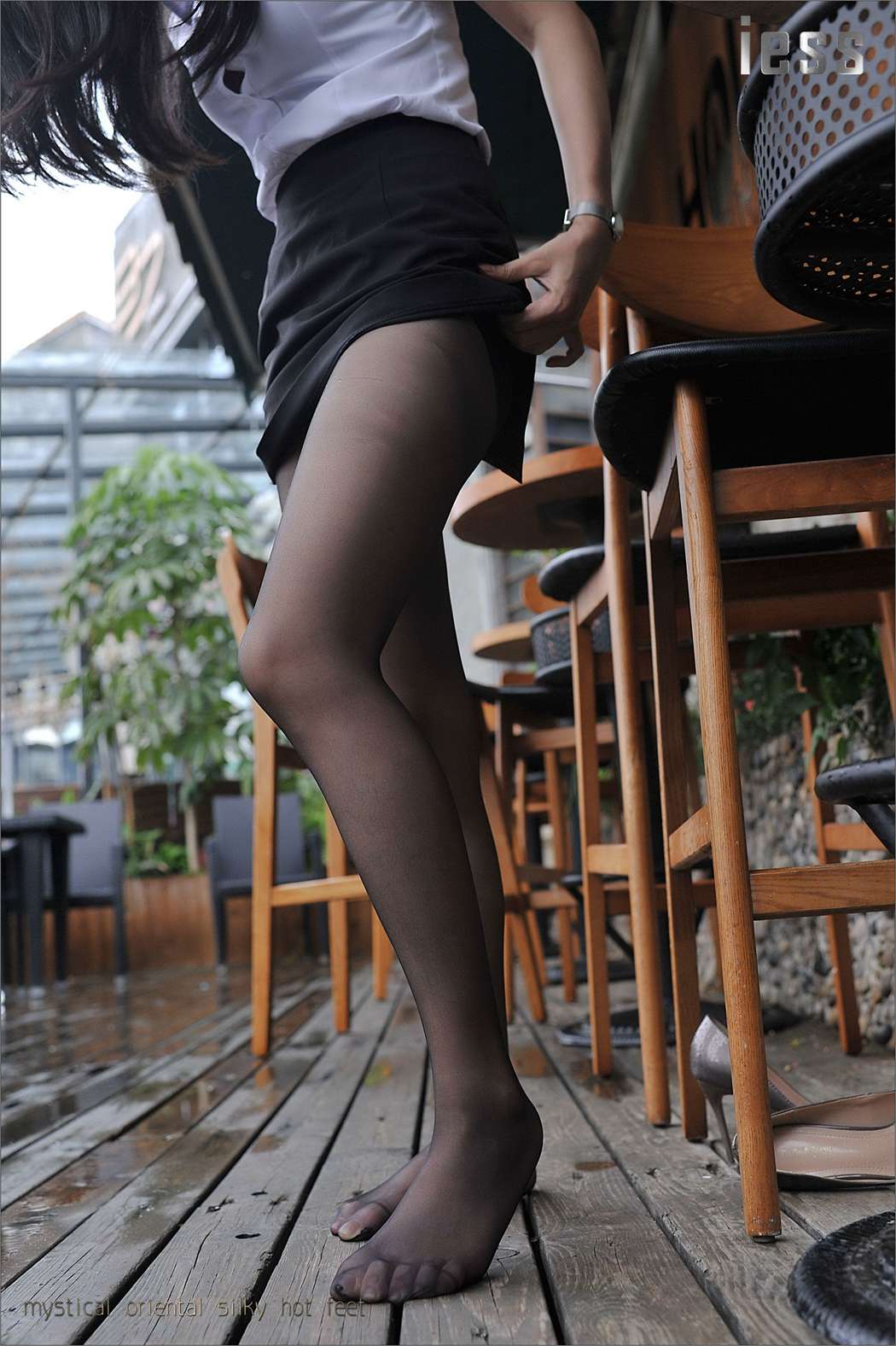 图片[16]-[IESS异思趣向] 2016.11.09 丝足便当029：《OL制服黑丝》小雪 在线浏览 – 速更版-美库