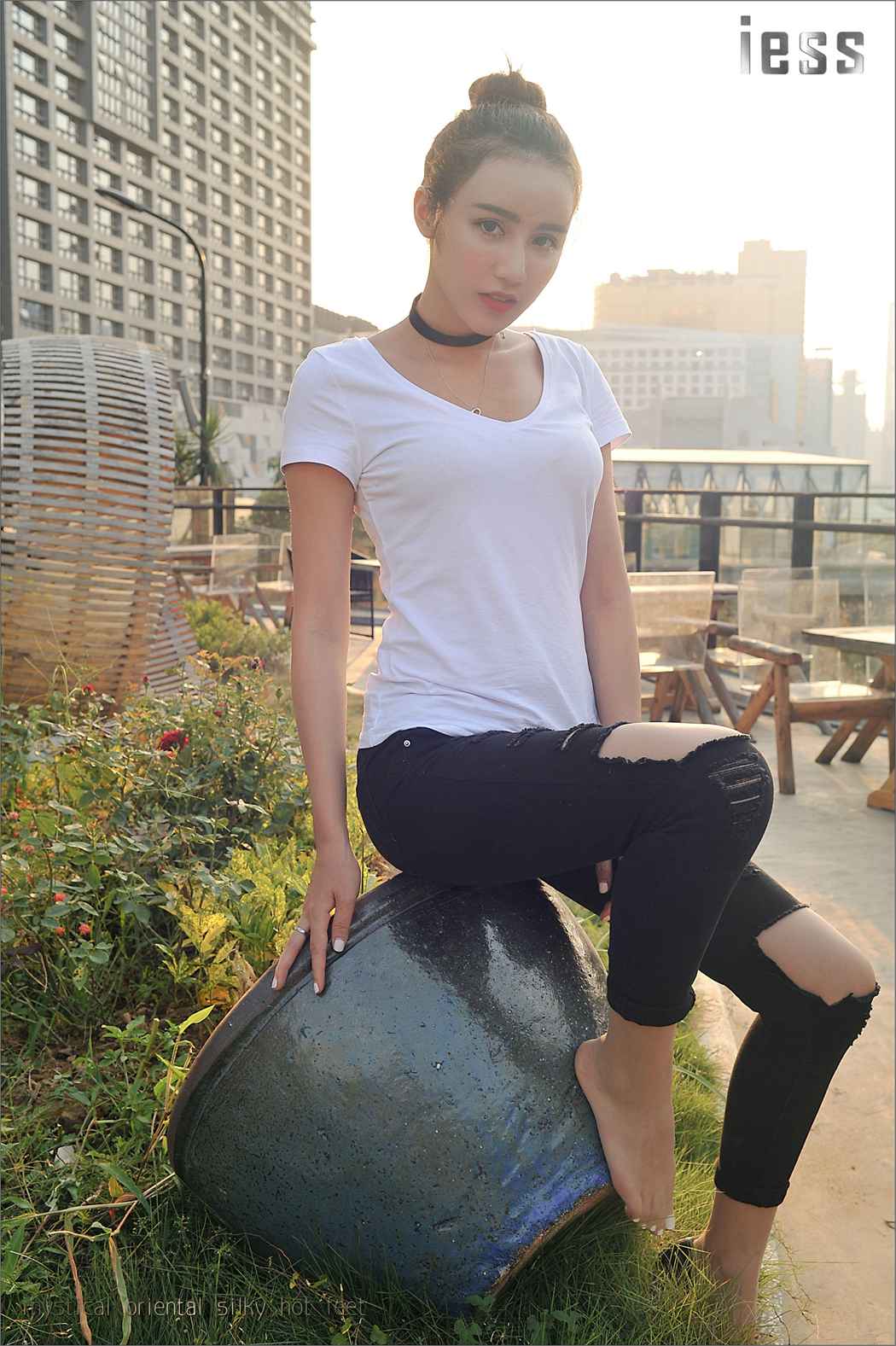 图片[45]-[IESS异思趣向] 2016.10.19 丝足便当018：《SASA与ES6(超薄肉丝)》 在线浏览 – 速更版-美库