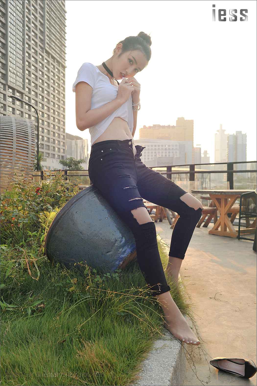 图片[58]-[IESS异思趣向] 2016.10.19 丝足便当018：《SASA与ES6(超薄肉丝)》 在线浏览 – 速更版-美库