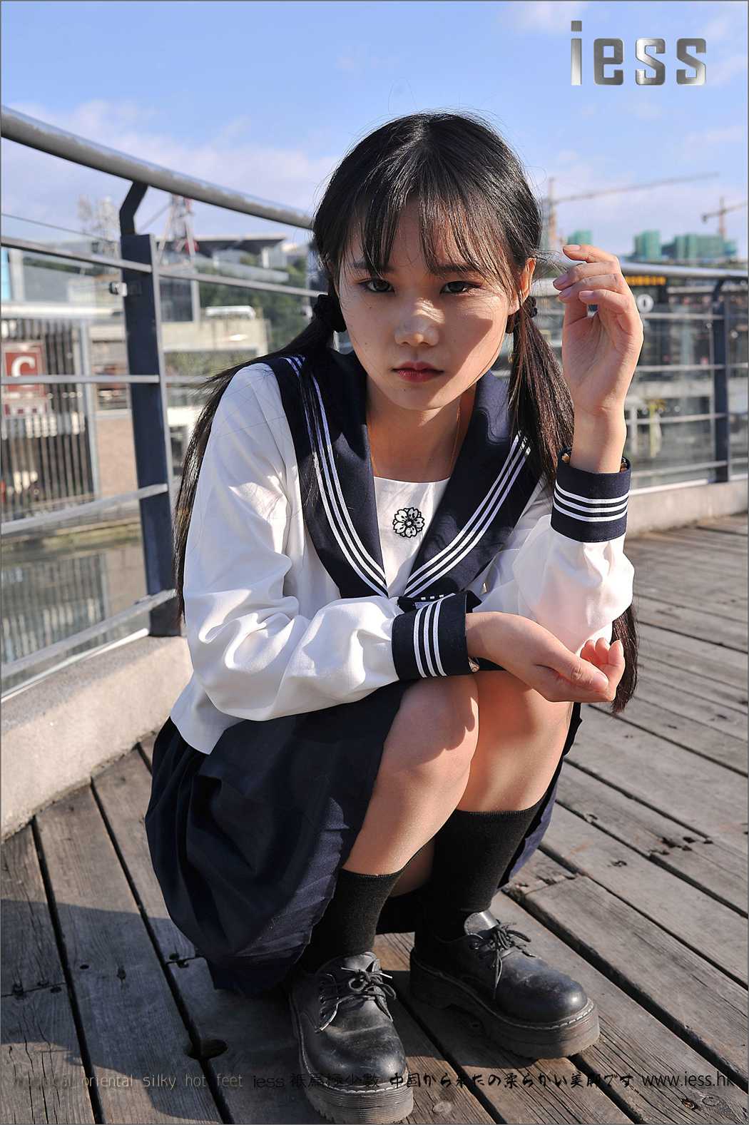 图片[7]-[IESS异思趣向] 2016.12.12 丝足便当041：《制服系列之JK节选版》琪琪 在线浏览 – 速更版-美库