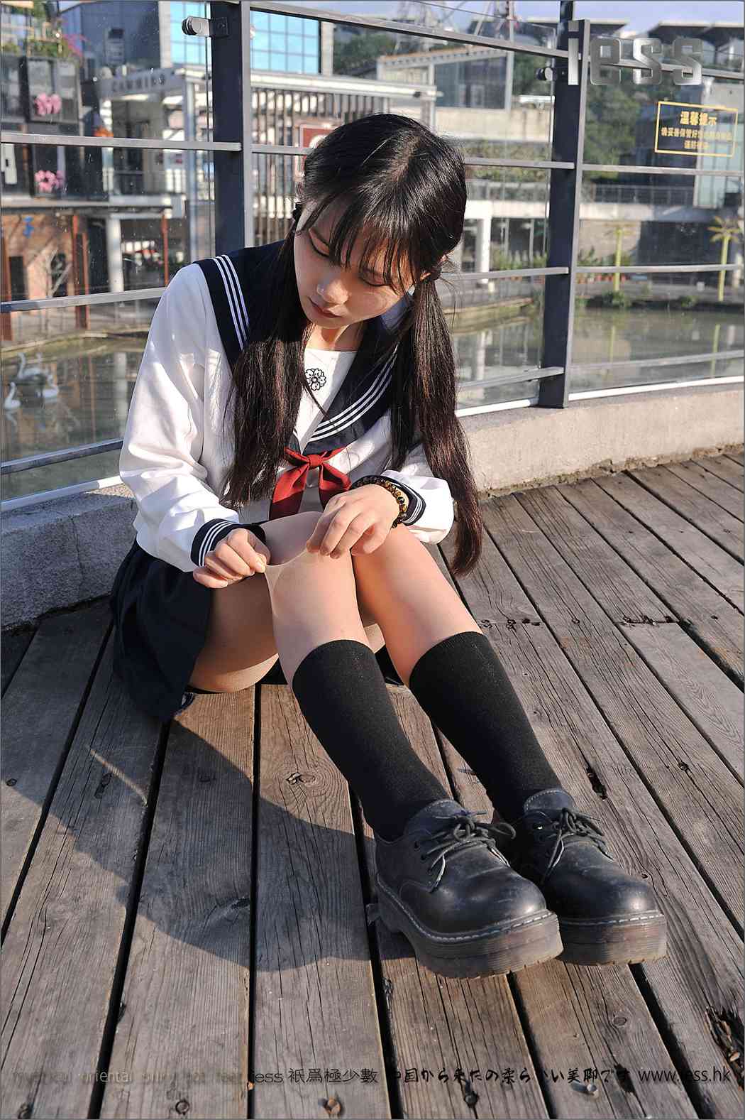 图片[93]-[IESS异思趣向] 2016.12.12 丝足便当041：《制服系列之JK节选版》琪琪 在线浏览 – 速更版-美库