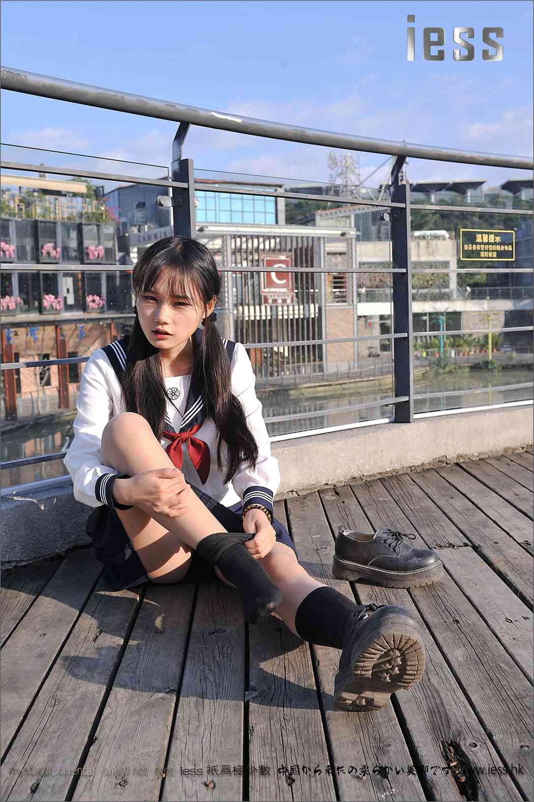 图片[20]-[IESS异思趣向] 2016.12.12 丝足便当041：《制服系列之JK节选版》琪琪 在线浏览 – 速更版-美库