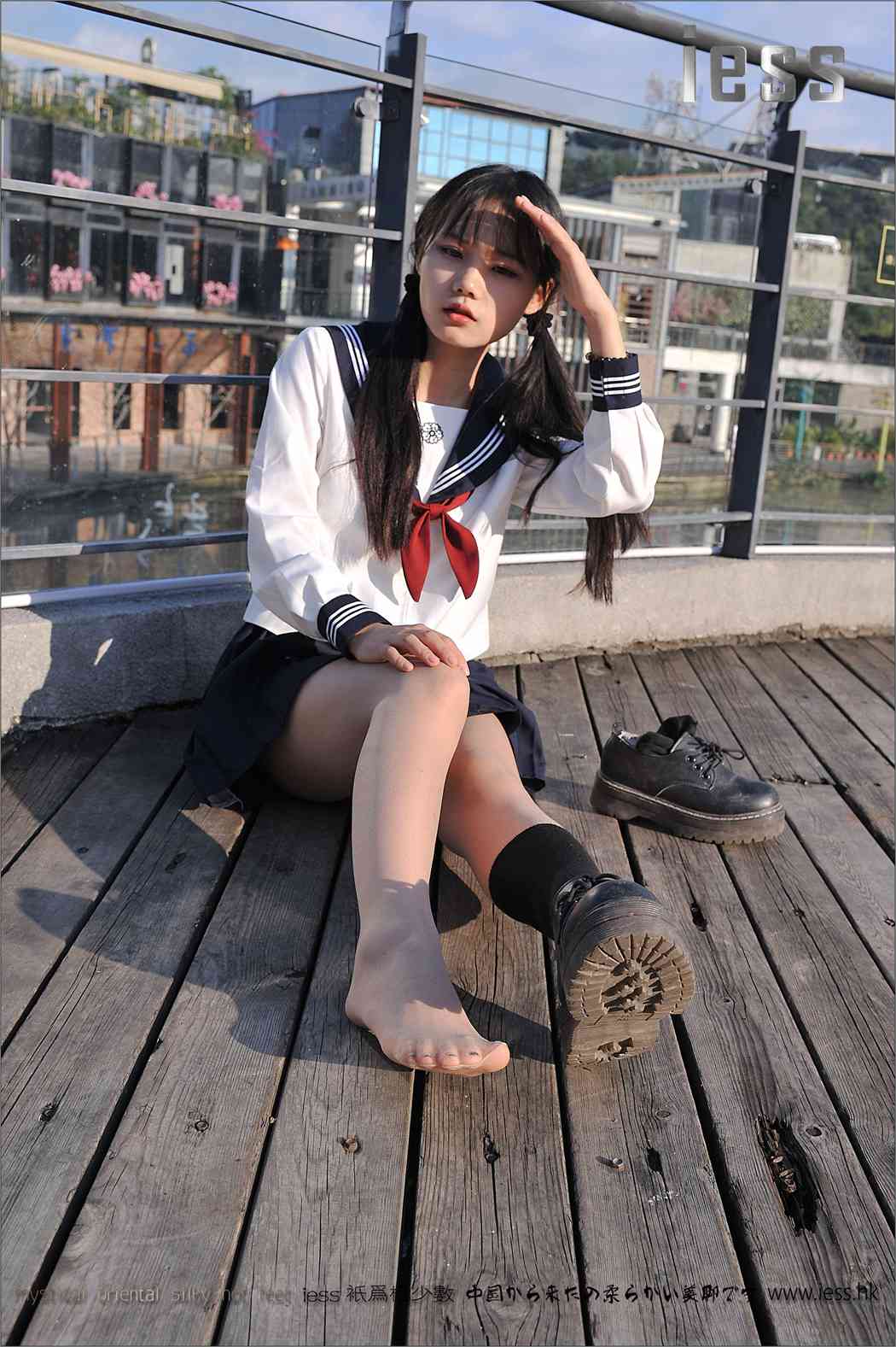 图片[56]-[IESS异思趣向] 2016.12.12 丝足便当041：《制服系列之JK节选版》琪琪 在线浏览 – 速更版-美库