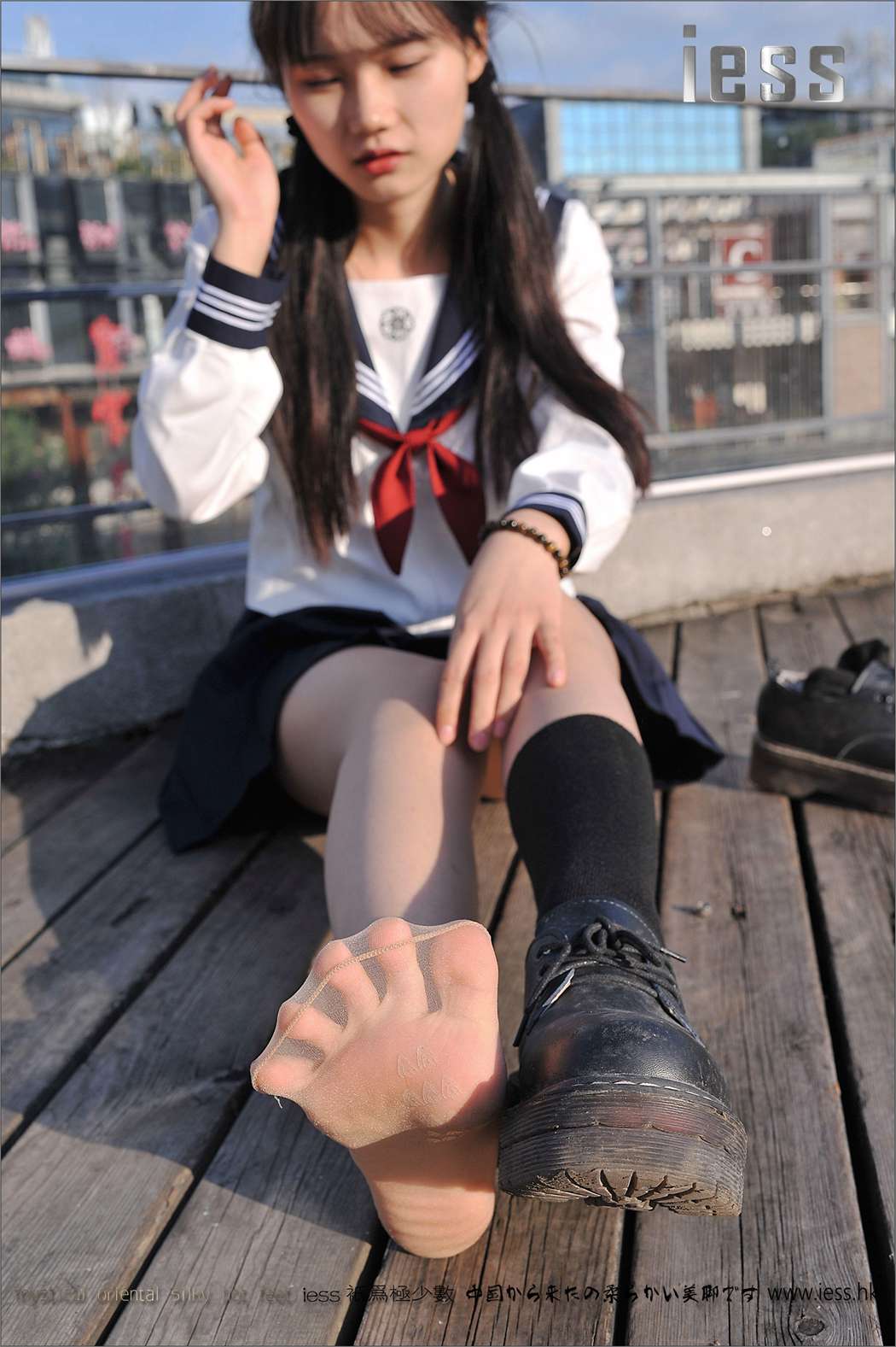 图片[89]-[IESS异思趣向] 2016.12.12 丝足便当041：《制服系列之JK节选版》琪琪 在线浏览 – 速更版-美库