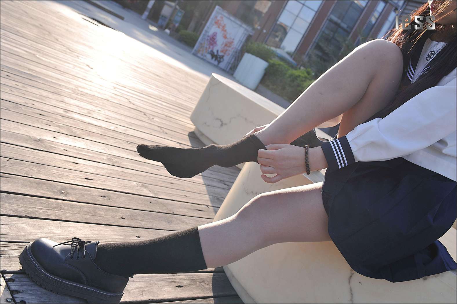 图片[25]-[IESS异思趣向] 2016.12.12 丝足便当041：《制服系列之JK节选版》琪琪 在线浏览 – 速更版-美库